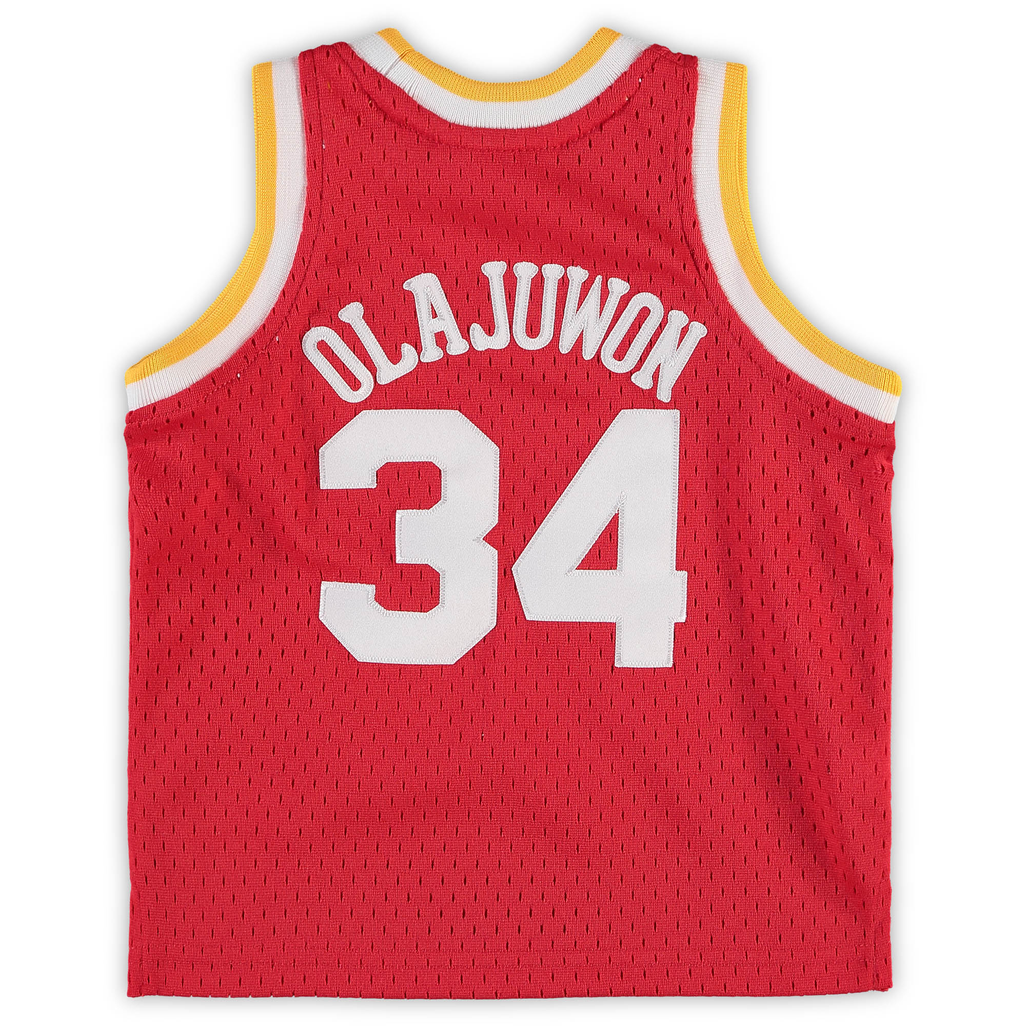 Hakeem Olajuwon Houston Rockets Mitchell & Ness Infant 1993\/94 Hardwood Classics Retired Player Jersey - Red