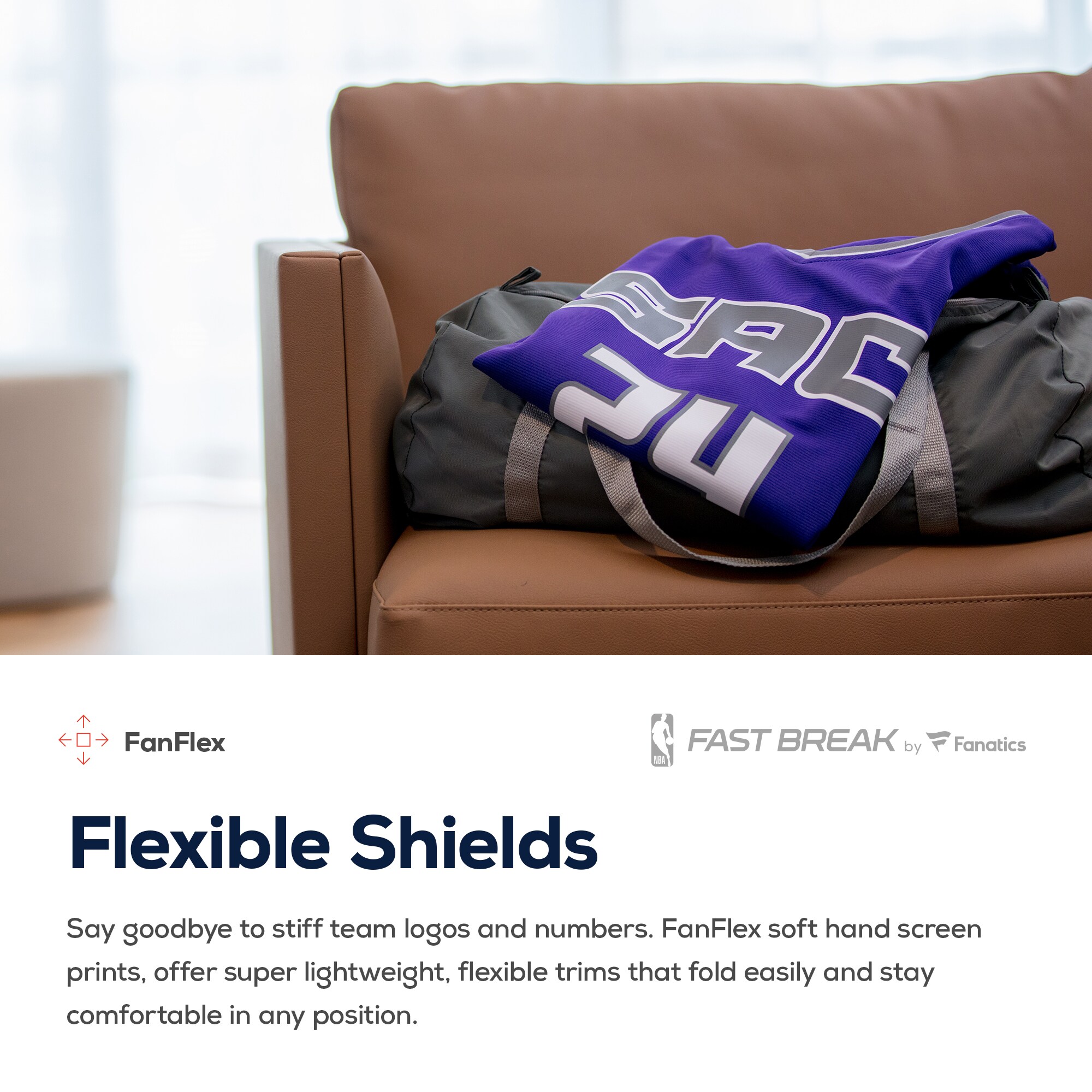 Harrison Barnes Sacramento Kings Fanatics Fast Break Replica Jersey - Icon Edition - Purple