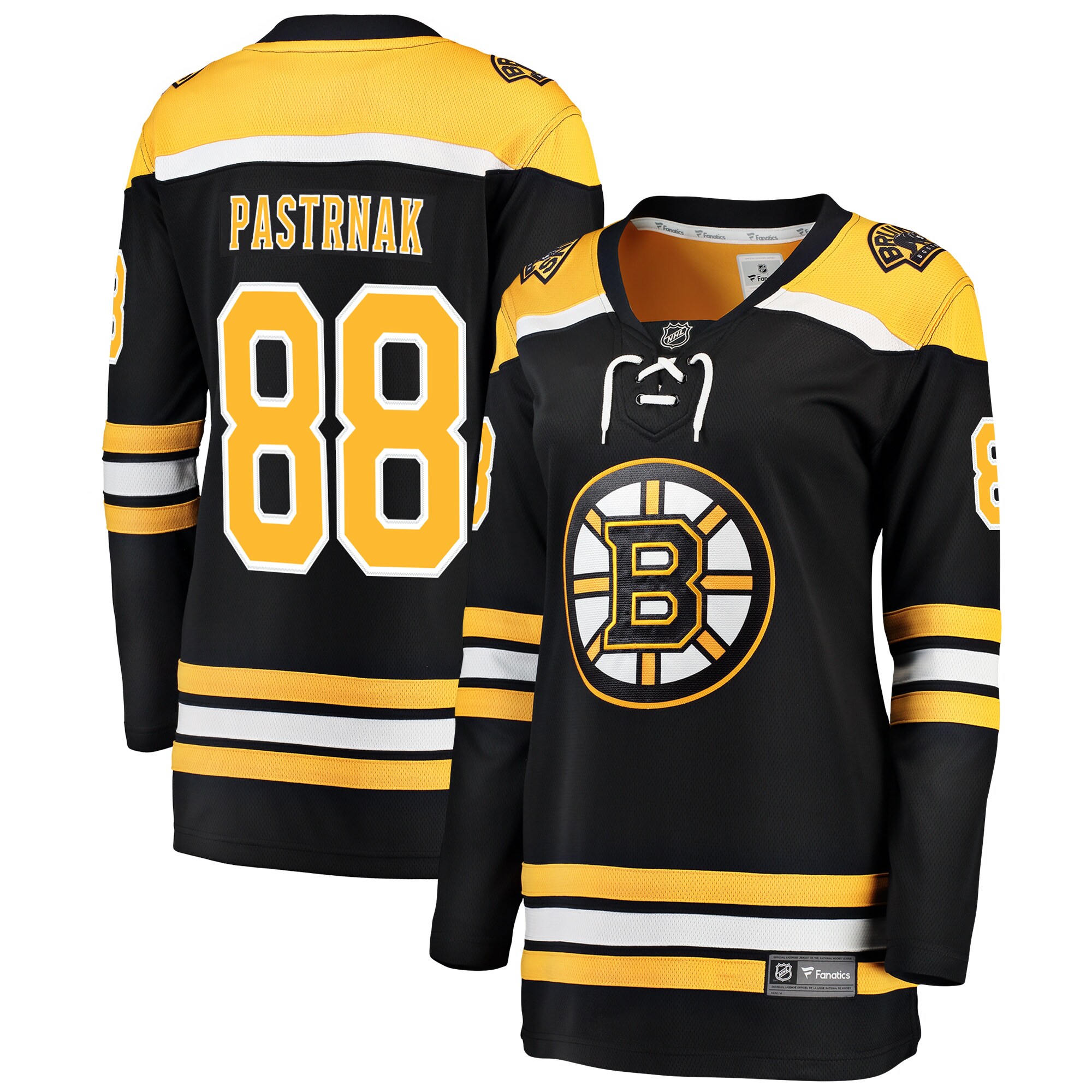 David Pastrnak Boston Bruins Fanatics Women's Breakaway Player Jersey - Black