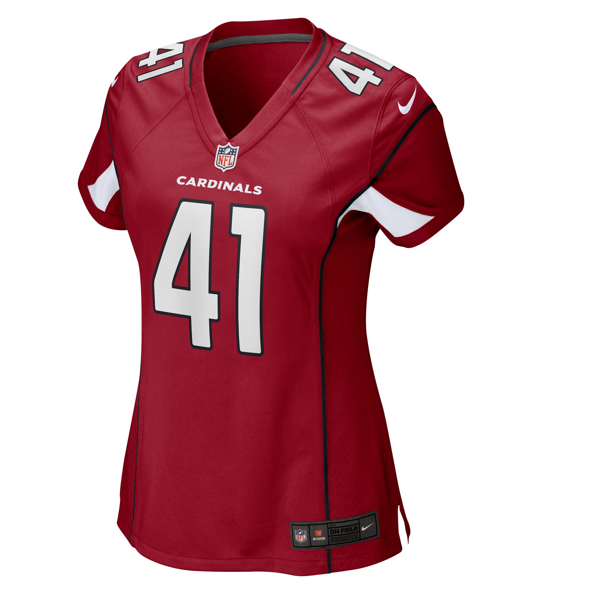 Myjai Sanders Arizona Cardinals  Women's Game Player Jersey - Cardinal