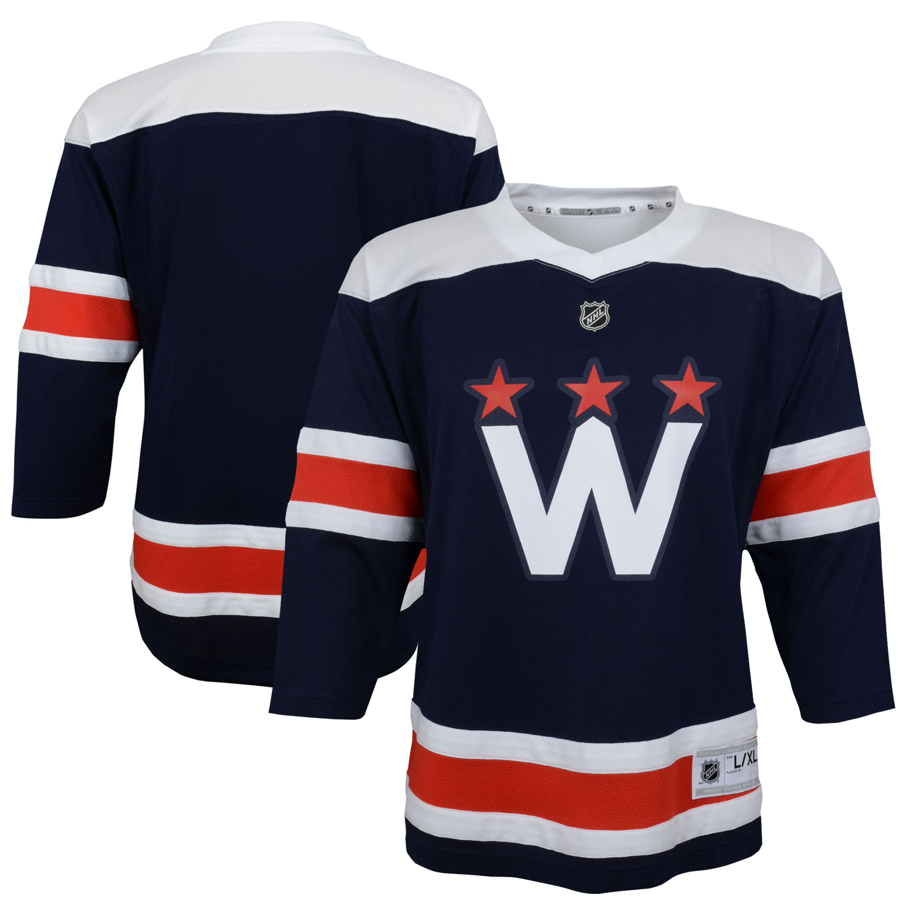 Washington Capitals Infant 2020\/21 Alternate Replica Jersey - Navy
