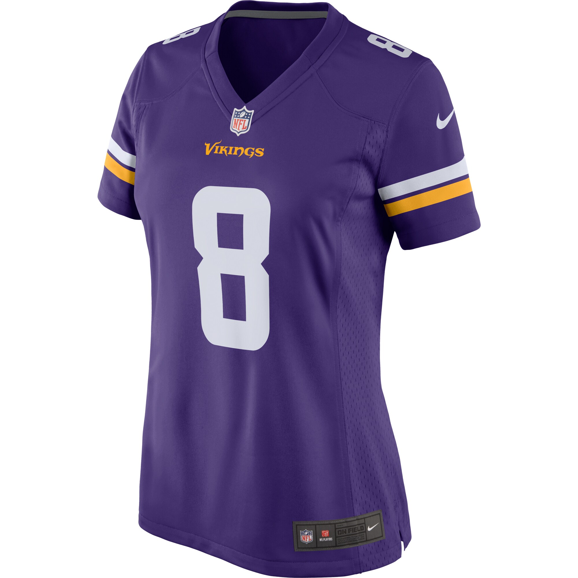Kirk Cousins Minnesota Vikings  Women's Player Jersey - Purple
