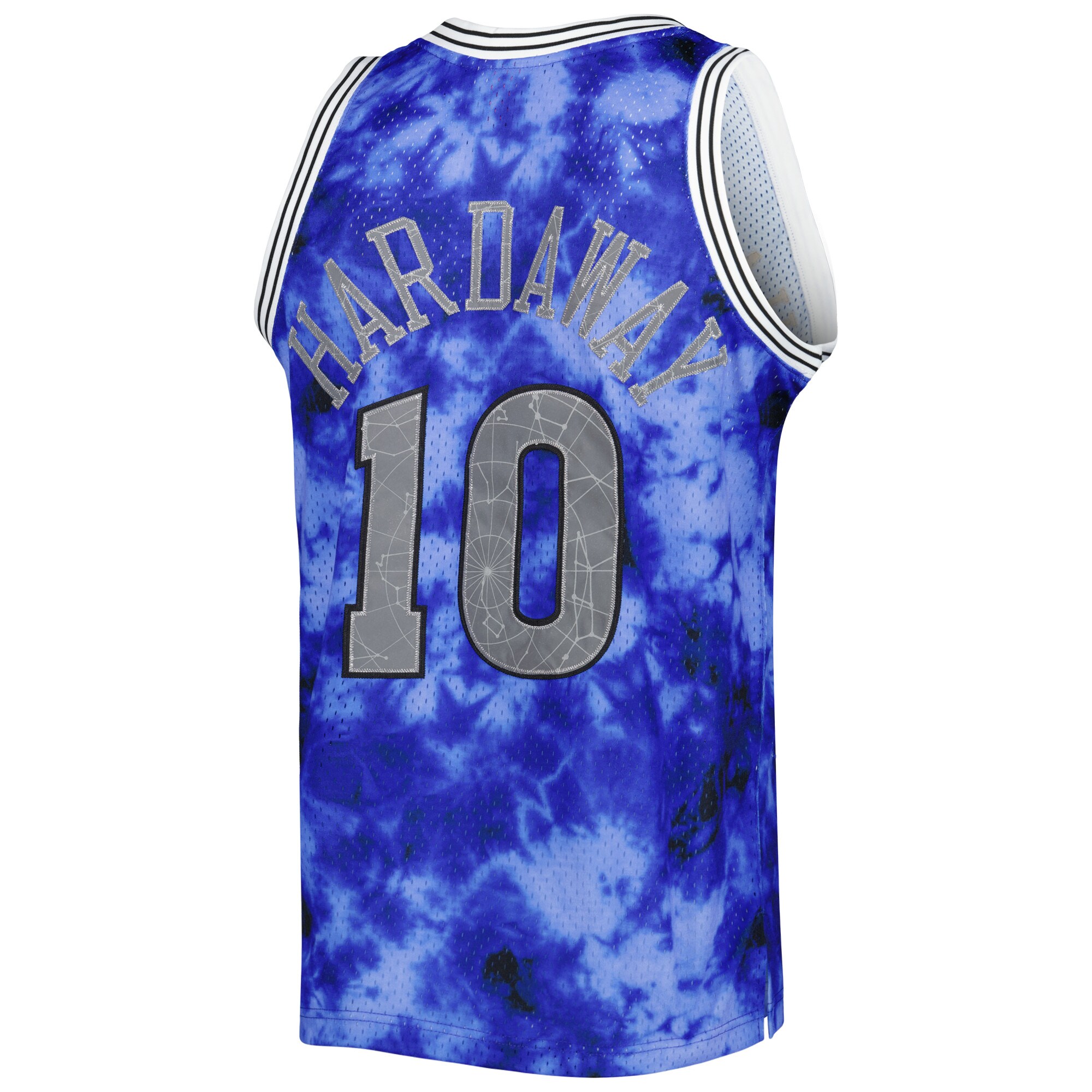 Tim Hardaway Golden State Warriors Mitchell & Ness 1990\/91 Galaxy Swingman Jersey - Blue