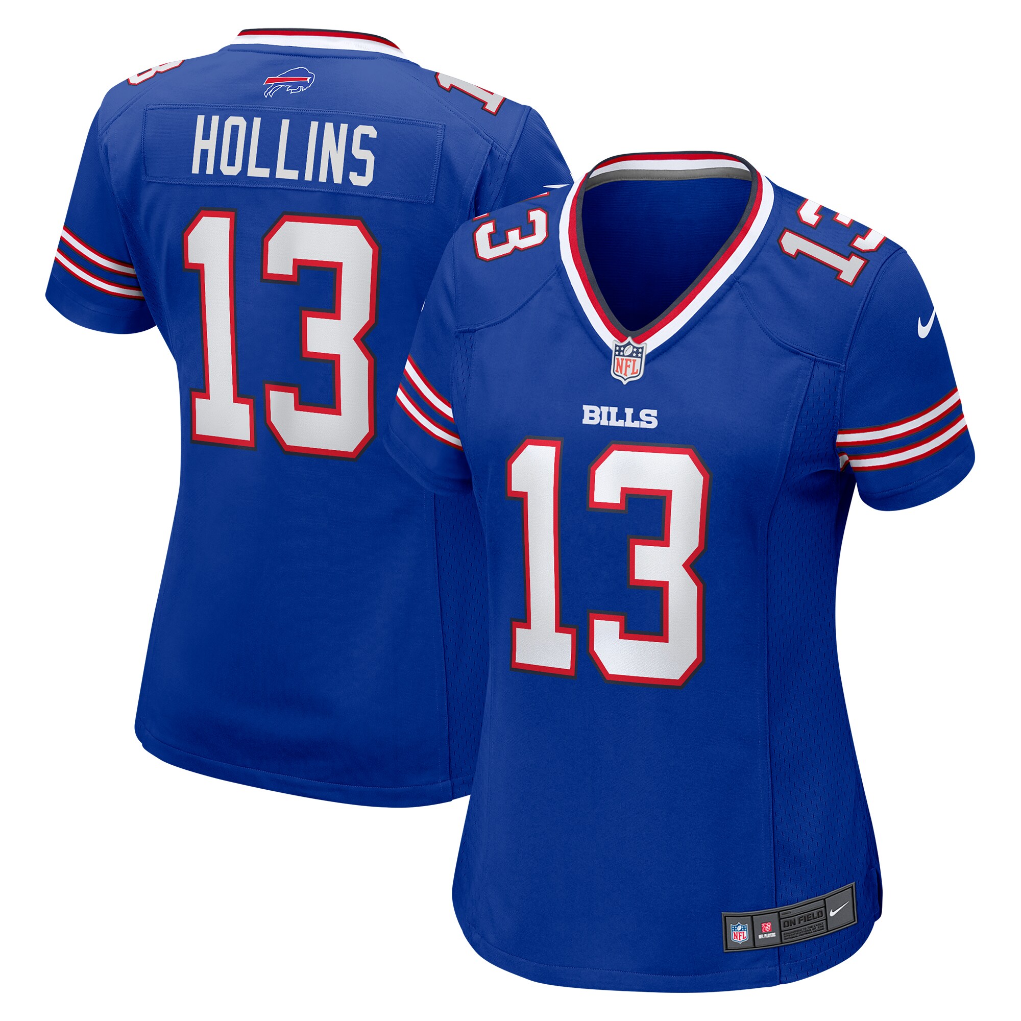 Mack Hollins Buffalo Bills  Women's  Game Jersey -  Royal
