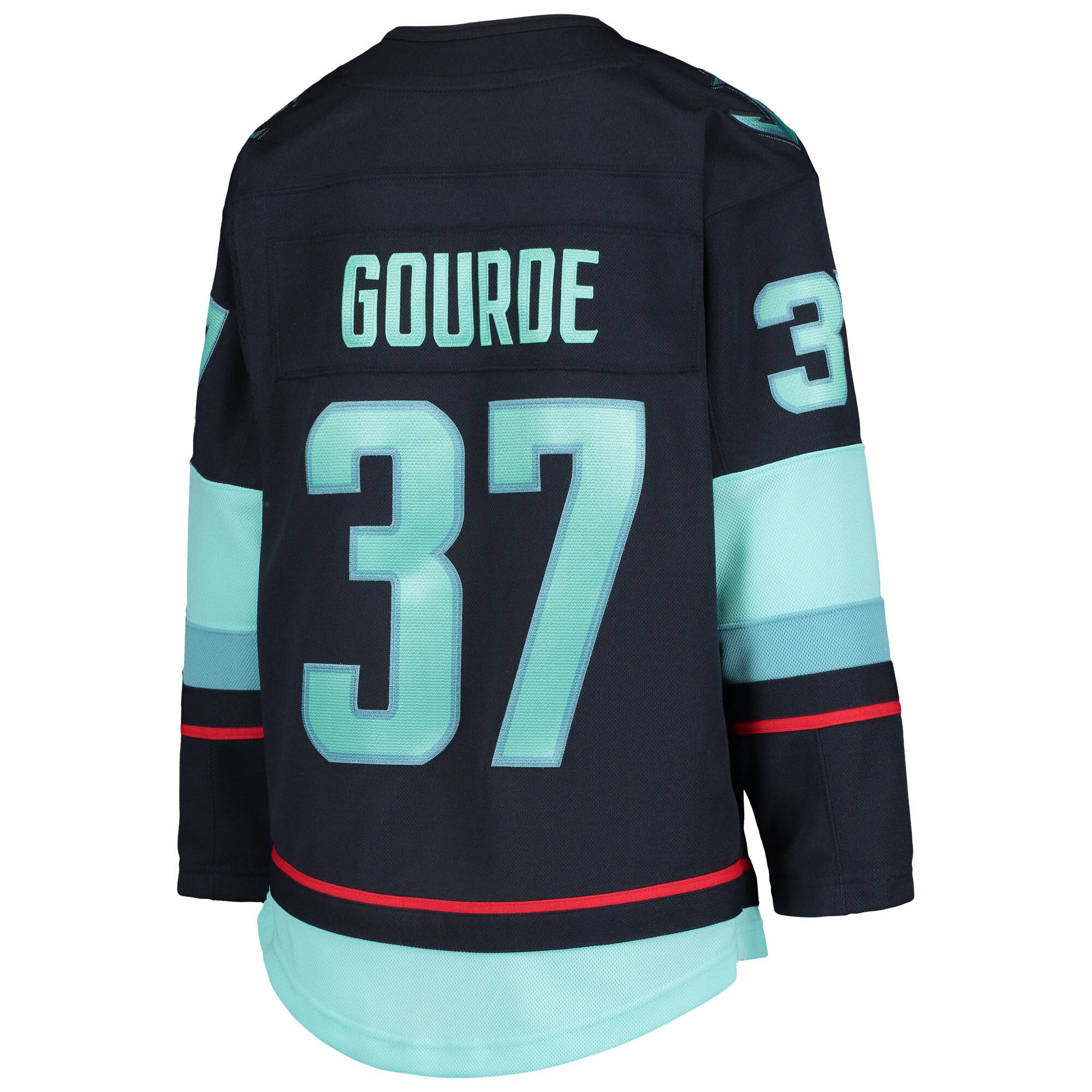 Yanni Gourde  Youth Home Premier Player Jersey - Deep Sea Blue