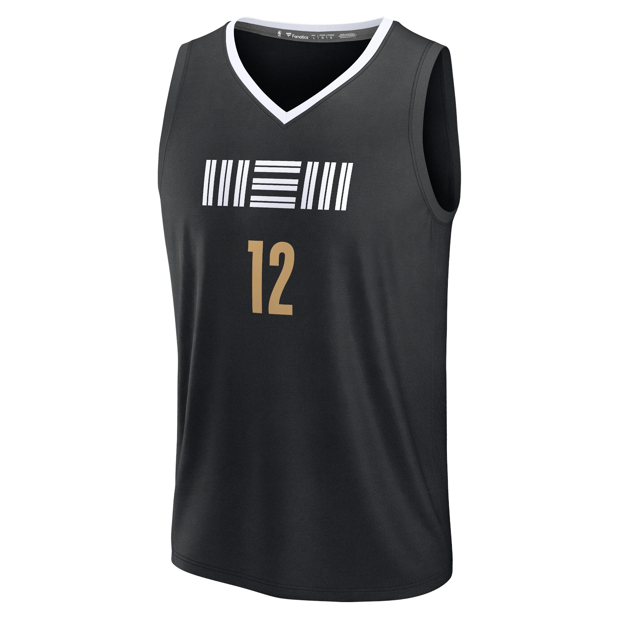 Ja Morant Memphis Grizzlies Fanatics Fast Break Jersey - Black - City 