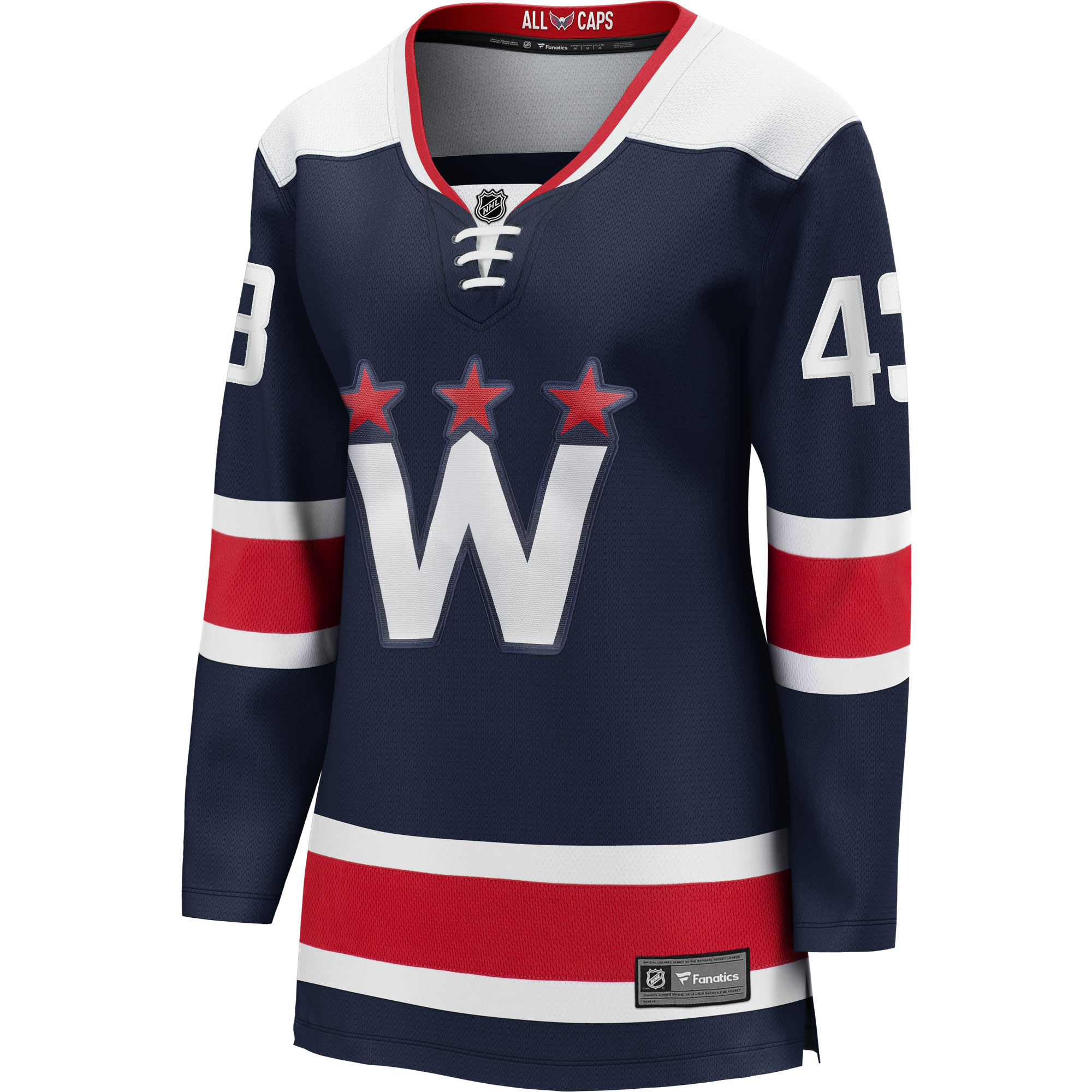 Tom Wilson Washington Capitals Fanatics Women's Alternate Premier Breakaway Player Jersey - Navy