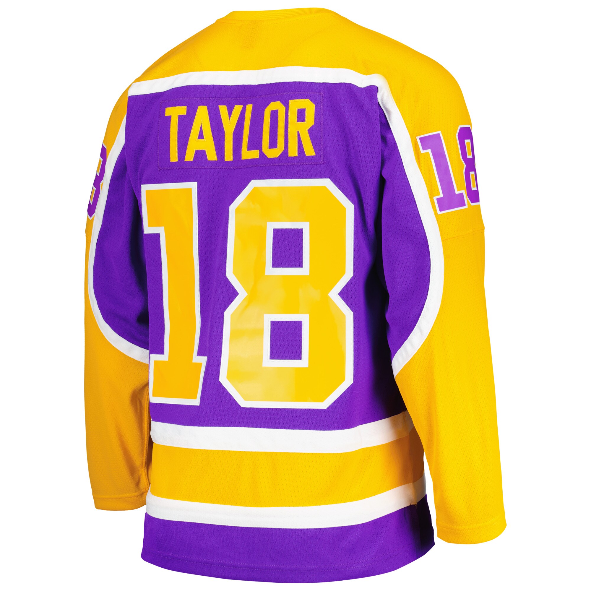 Dave Taylor Los Angeles Kings Mitchell & Ness  1980\/81 Blue Line Player Jersey - Purple