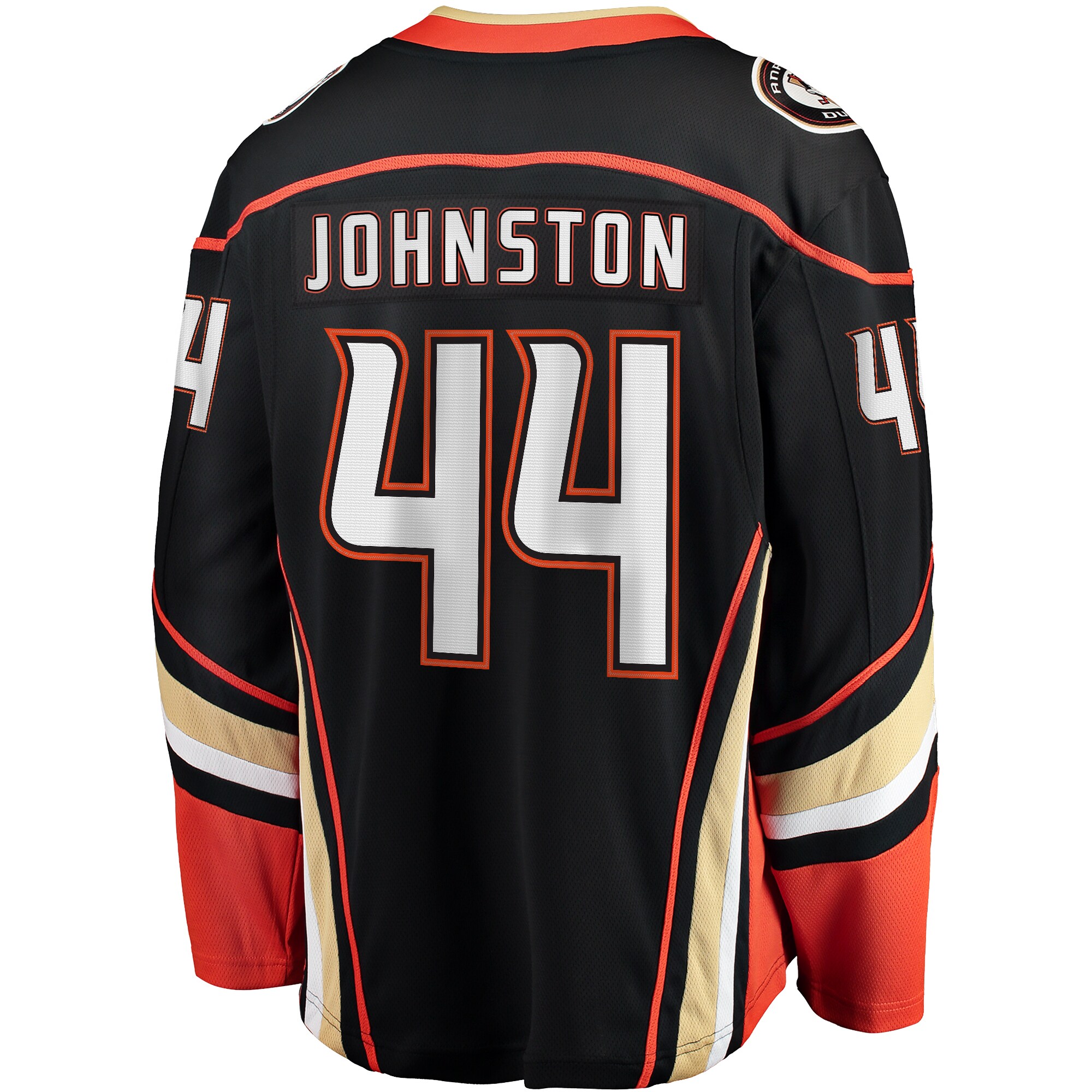 Ross Johnston Anaheim Ducks Fanatics Home Premier Breakaway Player Jersey - Black