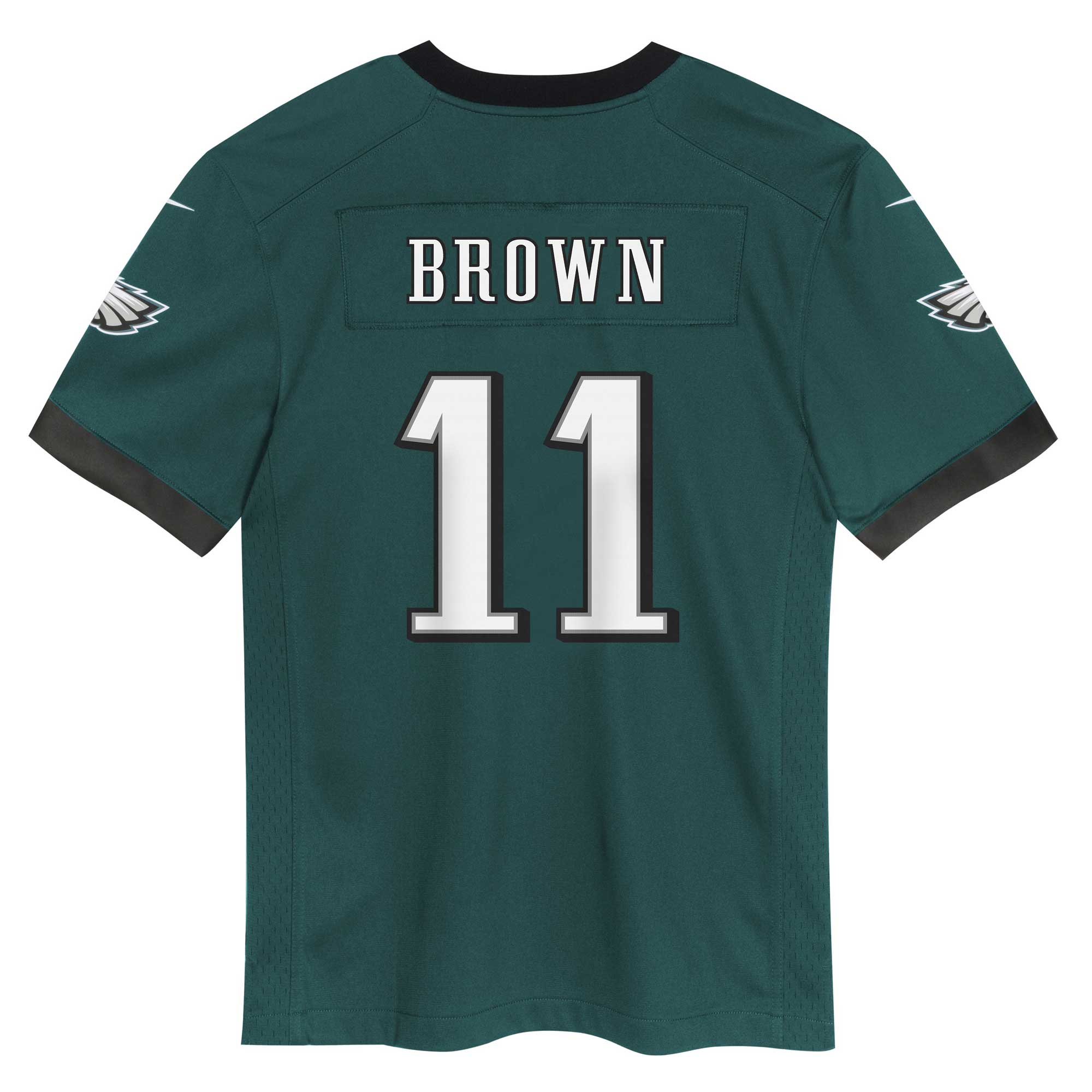 A.J. Brown Philadelphia Eagles  Infant Game Jersey - Midnight Green