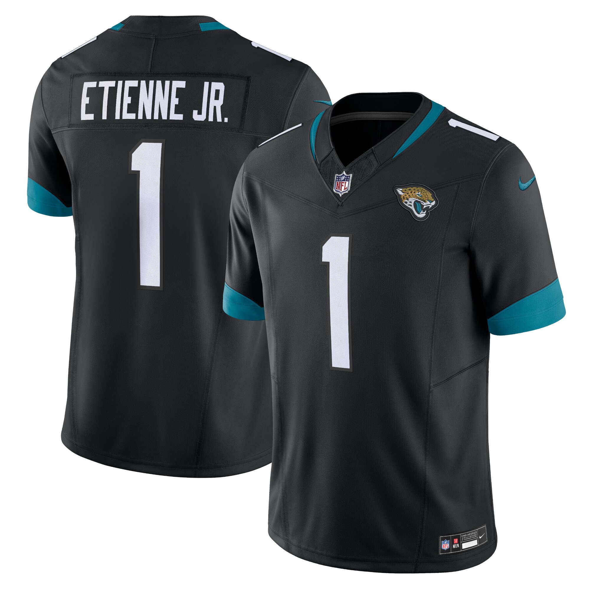 Travis Etienne Jacksonville Jaguars  Vapor F.U.S.E. Limited Jersey - Black