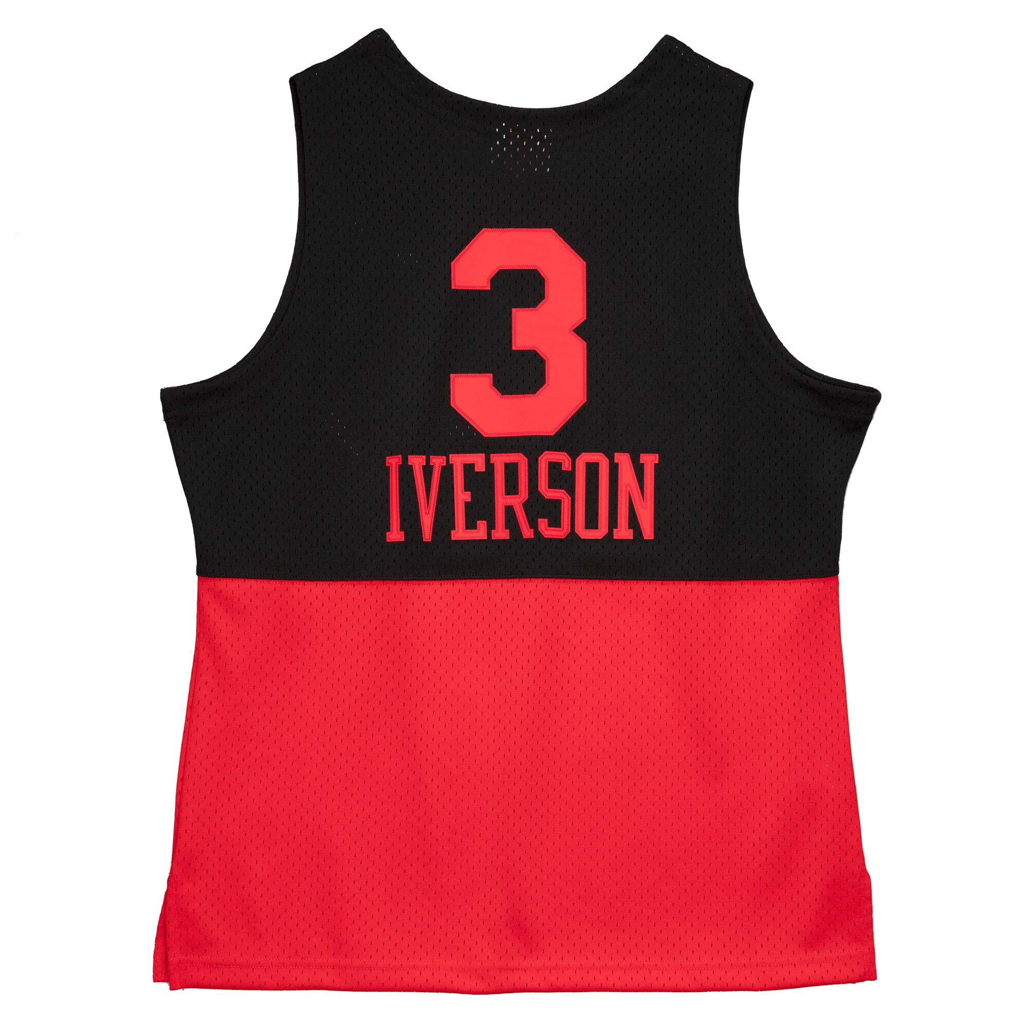 Allen Iverson Philadelphia 76ers Mitchell & Ness 2003\/04 Hardwood Classics Reload 2.0 Swingman Jersey - Black