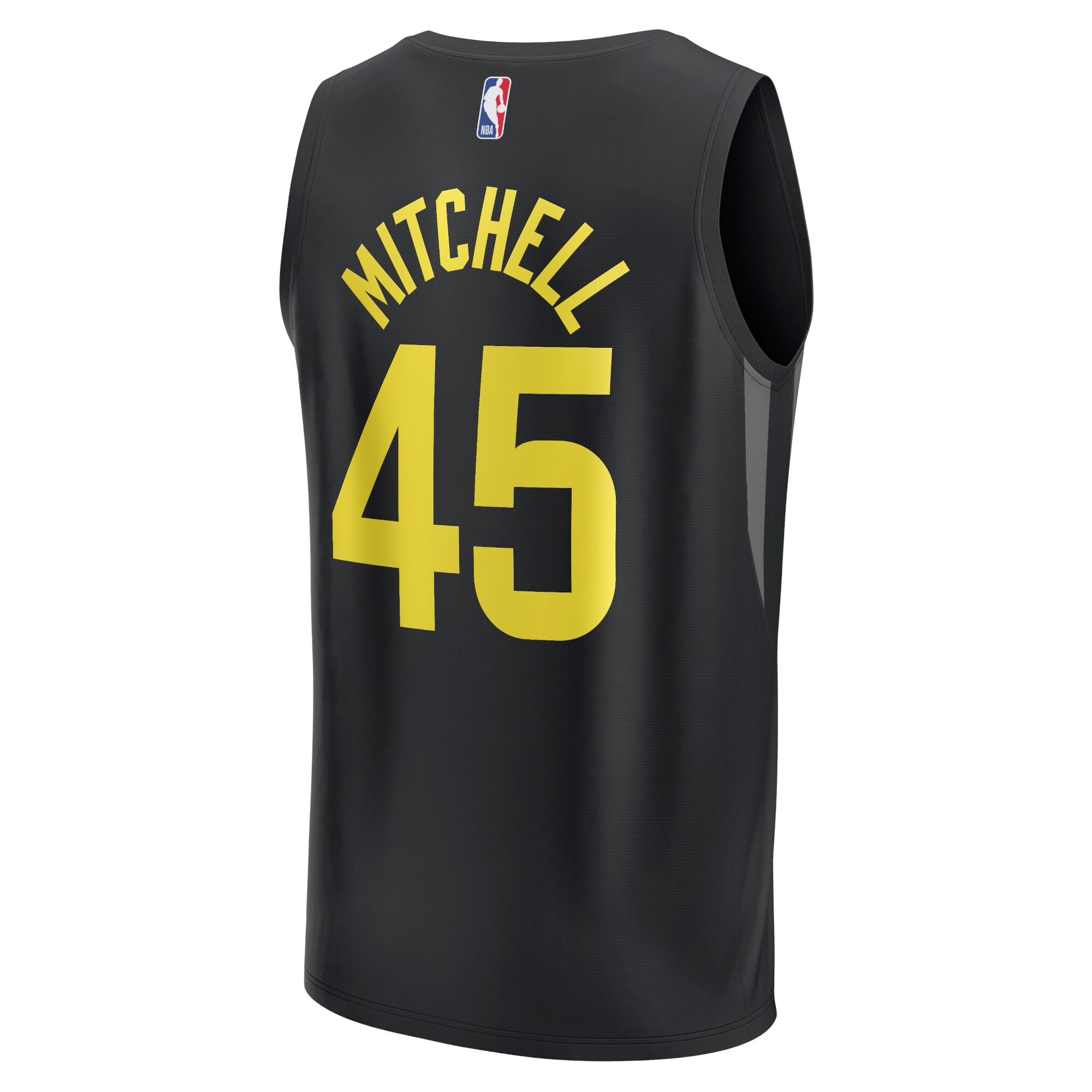 Donovan Mitchell Utah Jazz Fanatics Fast Break Replica Player Jersey - Statement Edition - Black