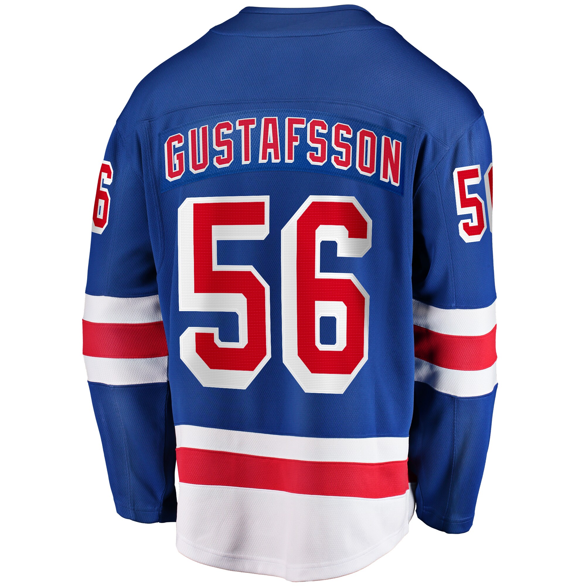 Erik Gustafsson New York Rangers Fanatics Home Breakaway Jersey - Blue