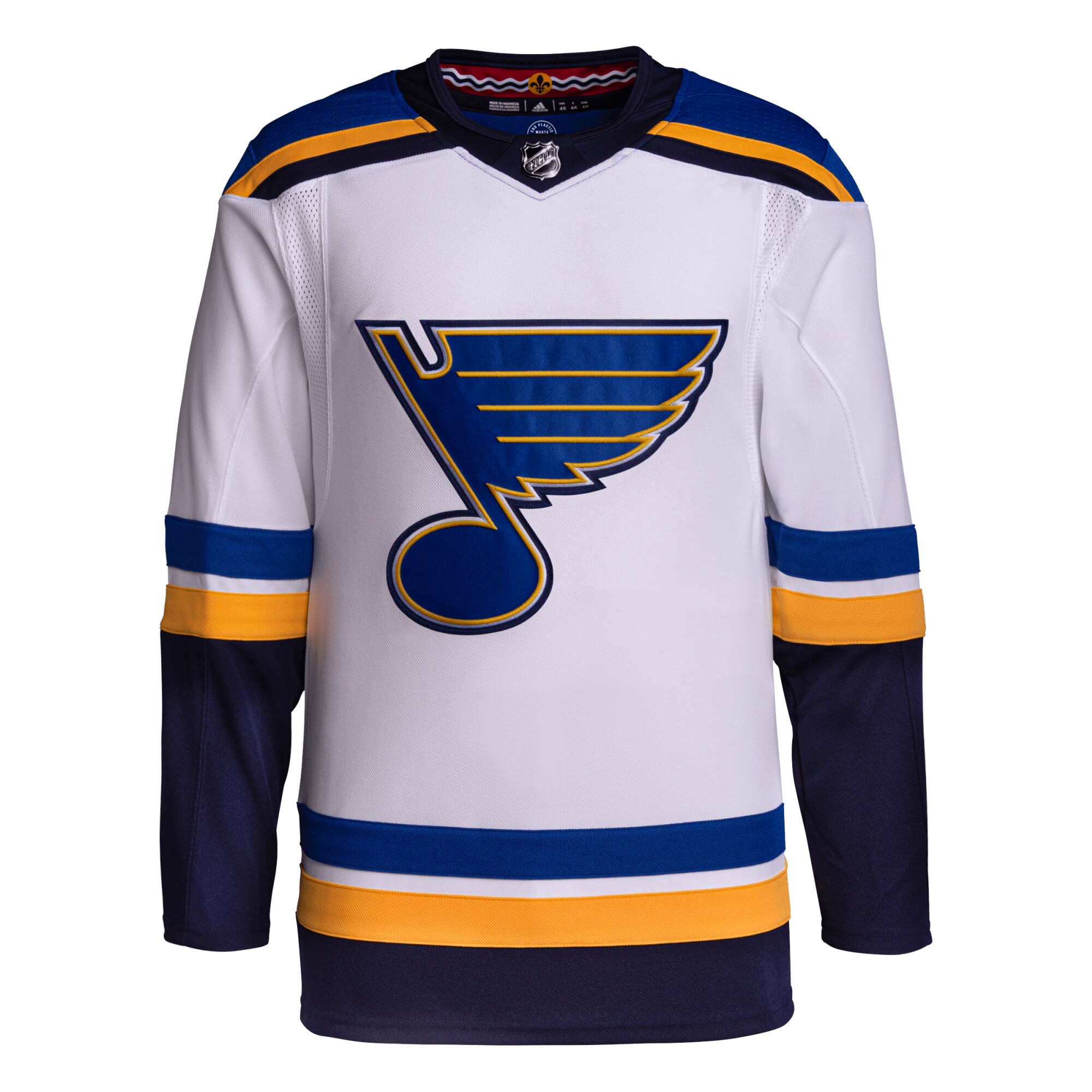St. Louis Blues adidas Away Primegreen Authentic Jersey\u00c2\u00a0\u00e2\u20ac\u201c White