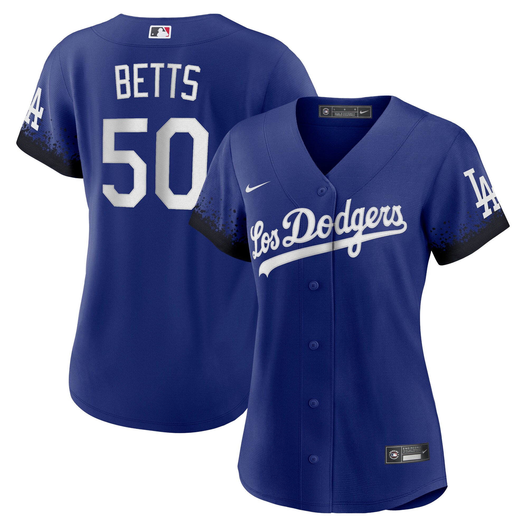 Mookie Betts Los Angeles Dodgers  Women's City Connect Replica Player Jersey - Royal