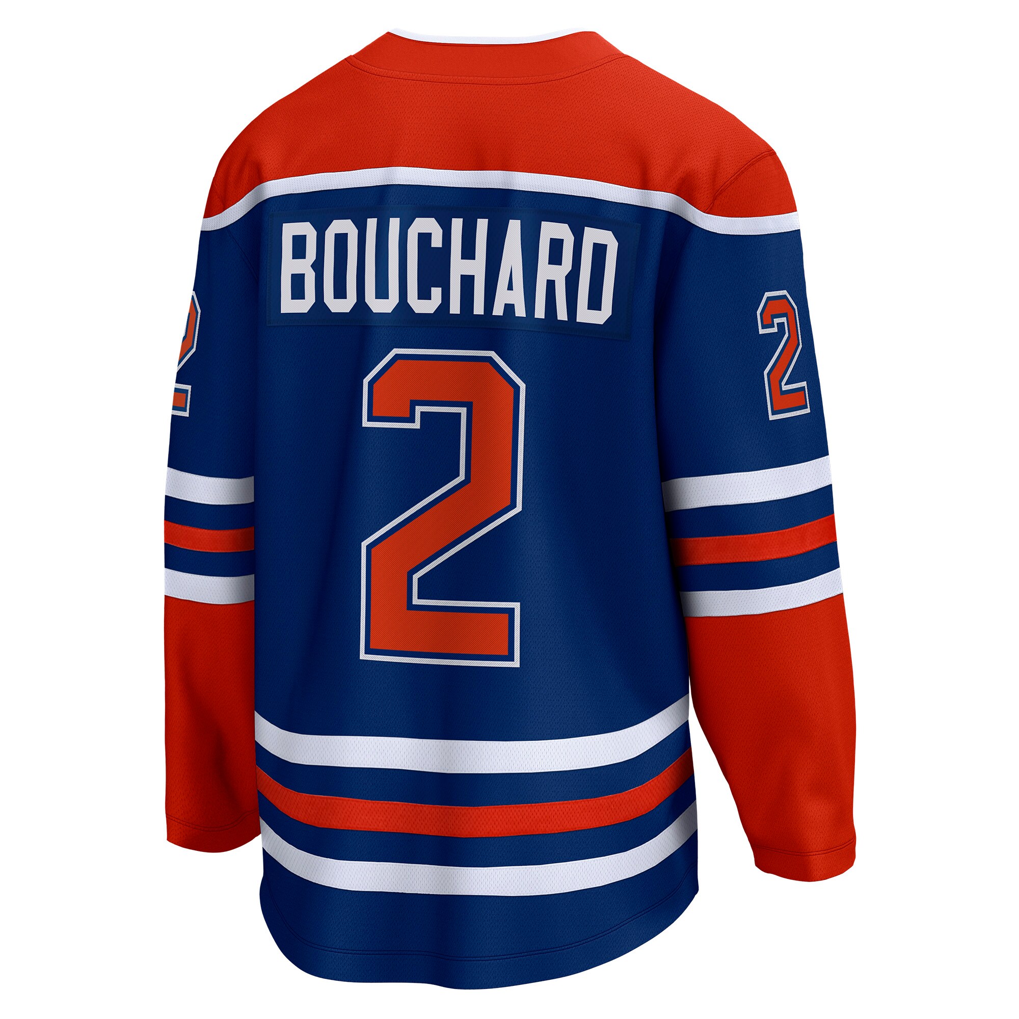 Evan Bouchard Edmonton Oilers Fanatics Home Breakaway Player Jersey - Royal