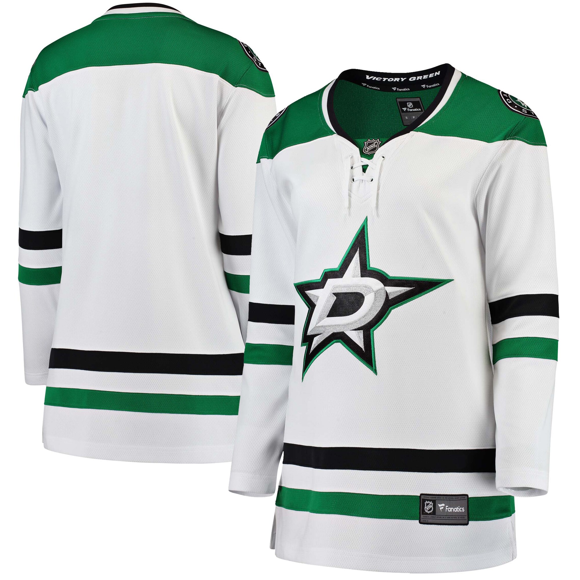 Dallas Stars Fanatics Women's Away Breakaway Jersey - White