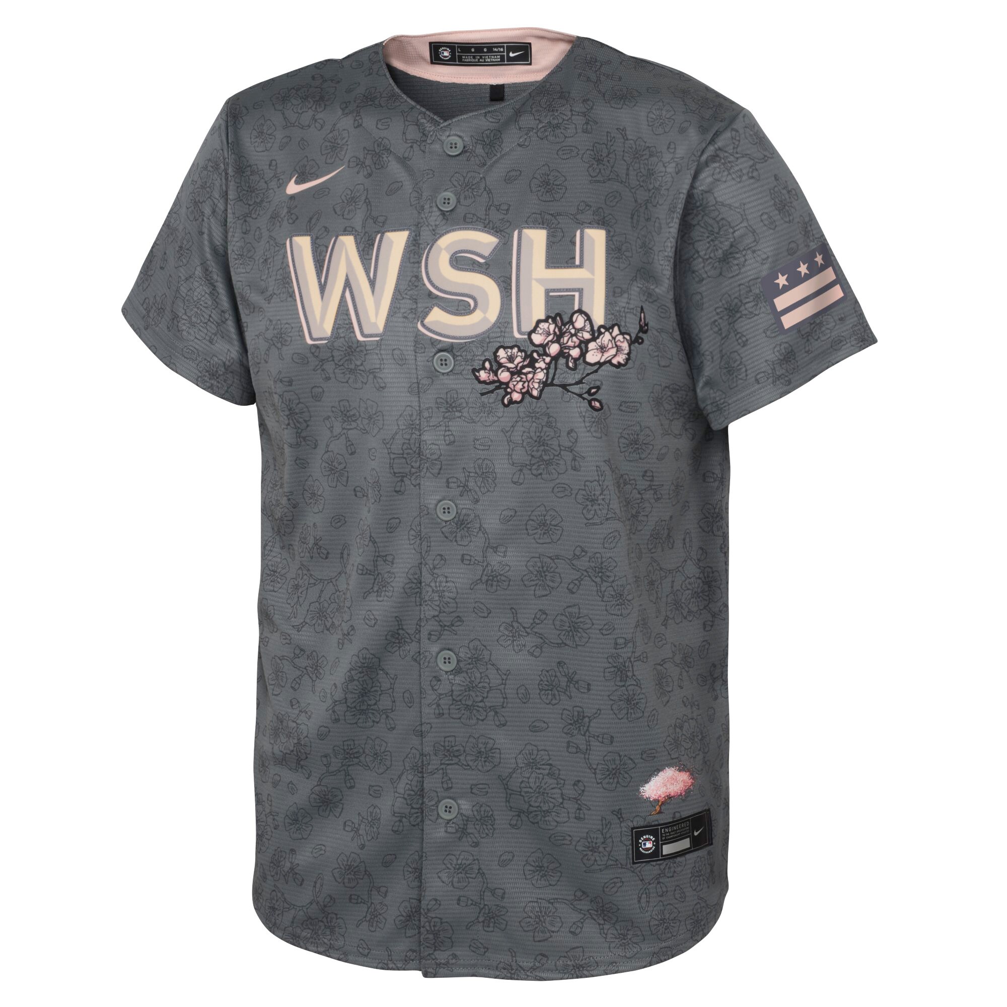 Washington Nationals  Infant City Connect Replica Jersey - Gray