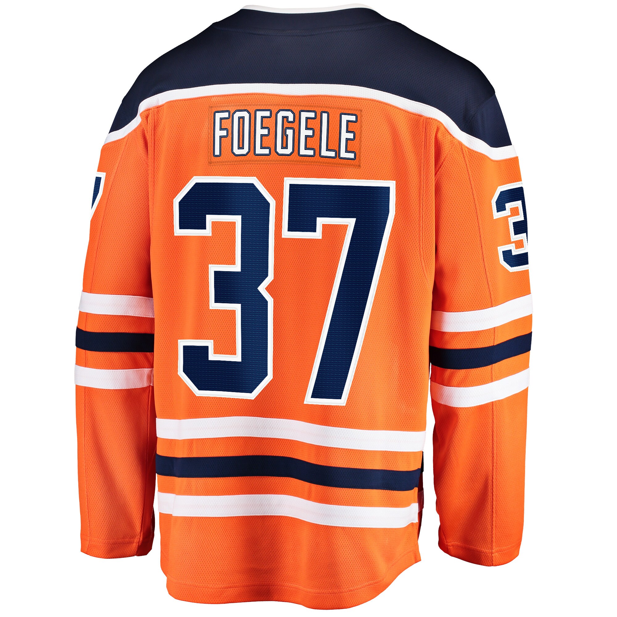 Warren Foegele Edmonton Oilers Fanatics Home Breakaway Player Jersey - Orange