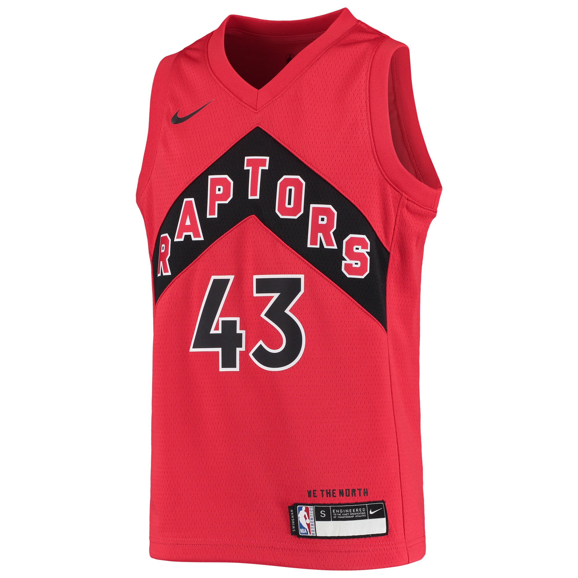 Pascal Siakam Toronto Raptors  Youth Swingman Jersey - Icon Edition - Red