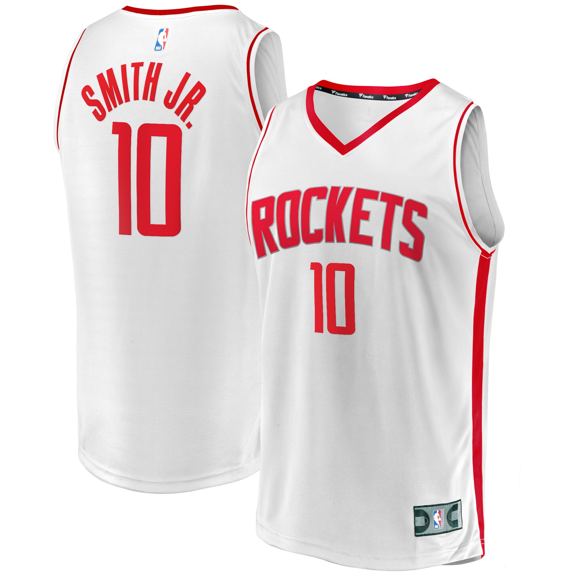 Jabari Smith Jr. Houston Rockets Fanatics Fast Break Replica Player Jersey - Association Edition - White