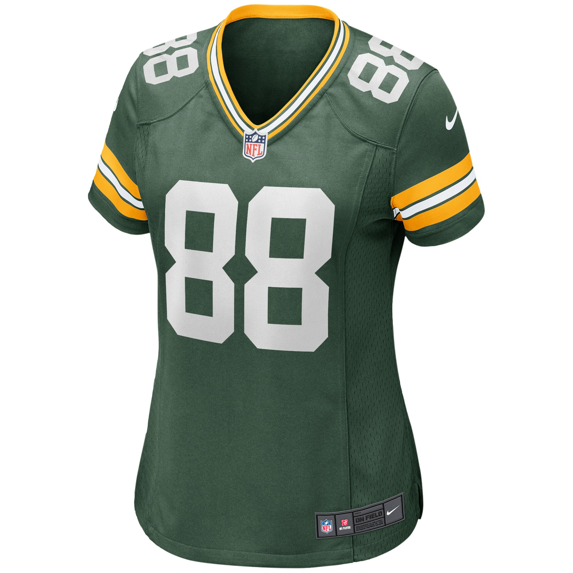 Jermichael Finley Green Bay Packers  Women's Game Retired Player Jersey - Green