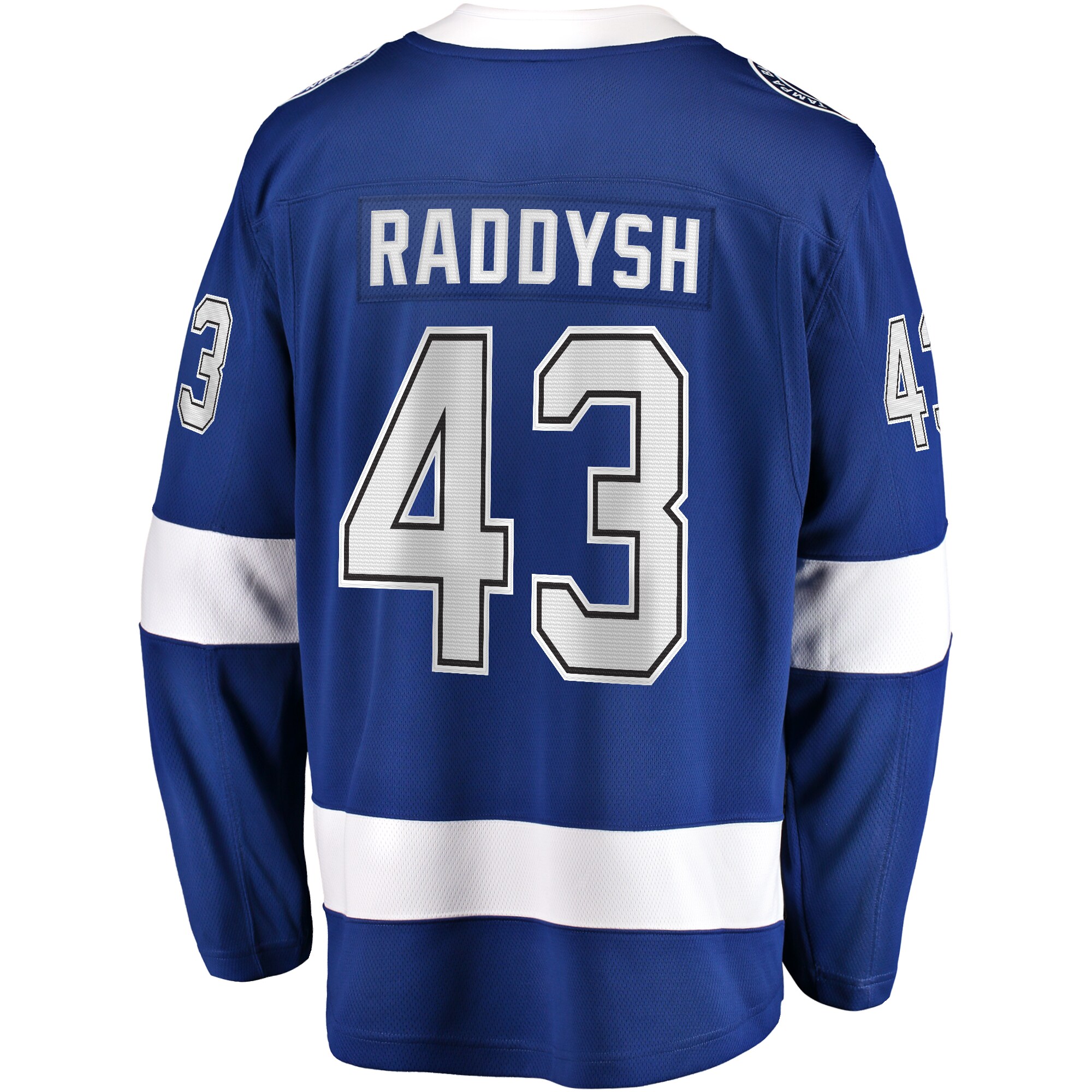 Darren Raddysh Tampa Bay Lightning Fanatics Home Premier Breakaway Player Jersey - Blue