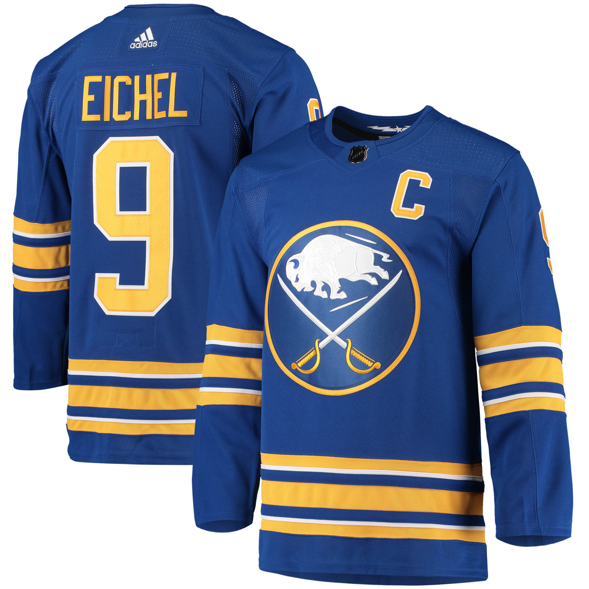 Jack Eichel Buffalo Sabres adidas Home Primegreen Authentic Player Jersey - Royal