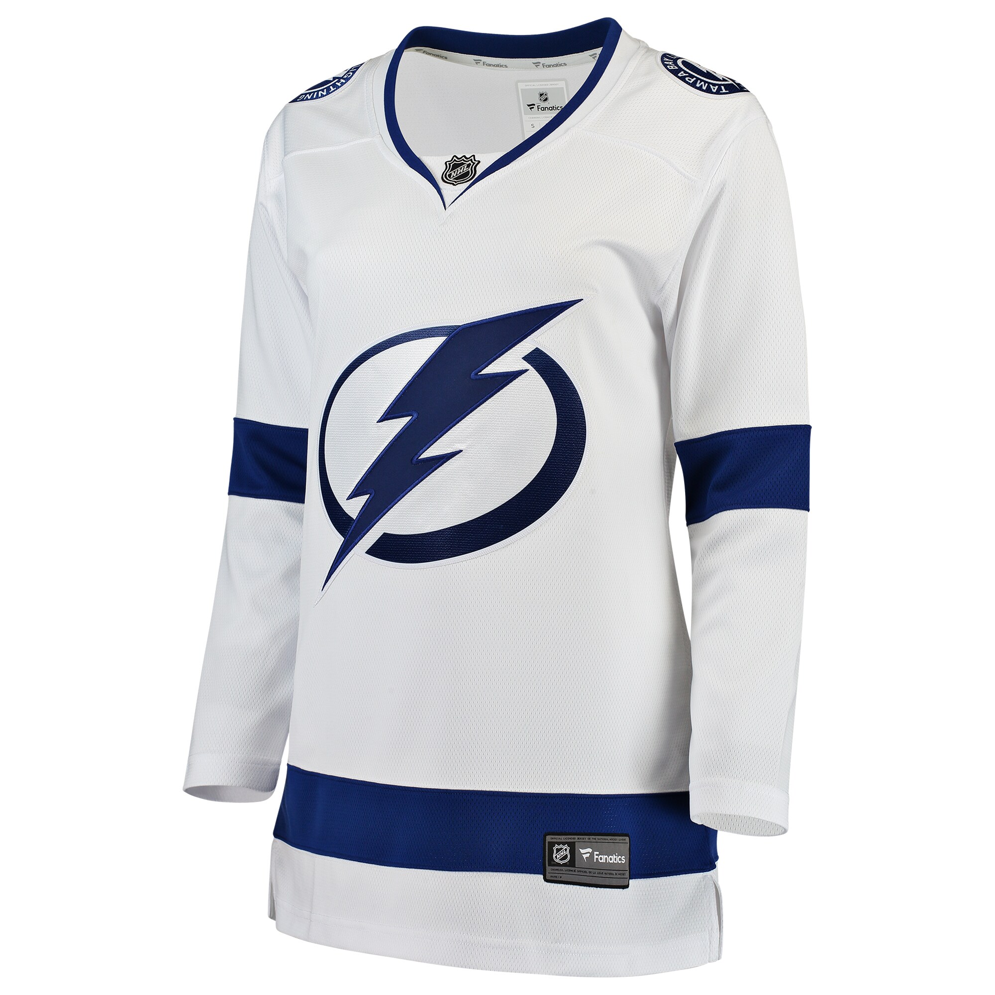 Tampa Bay Lightning Fanatics Women's Away Breakaway Jersey - White