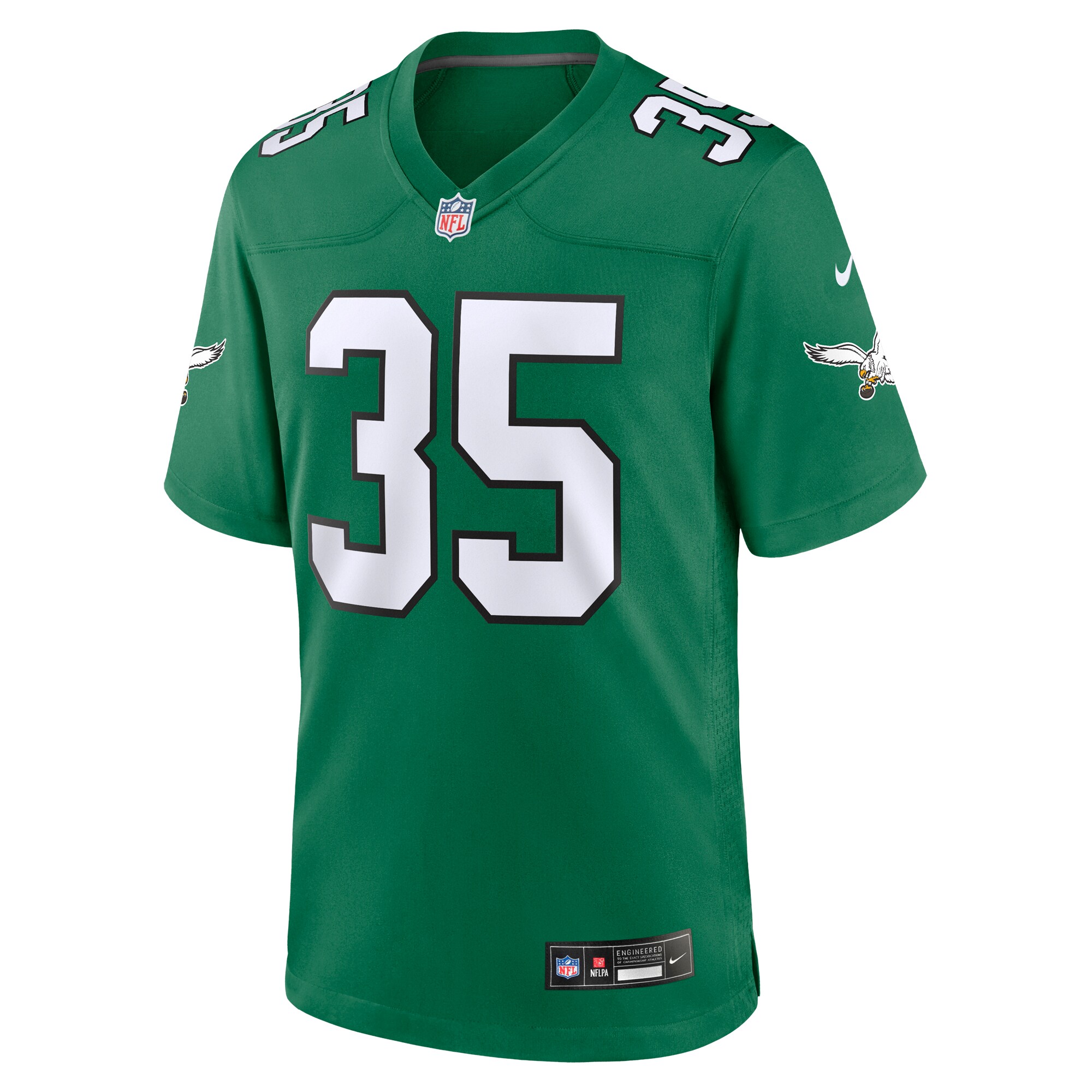 Boston Scott Philadelphia Eagles  Alternate Game Jersey - Kelly Green