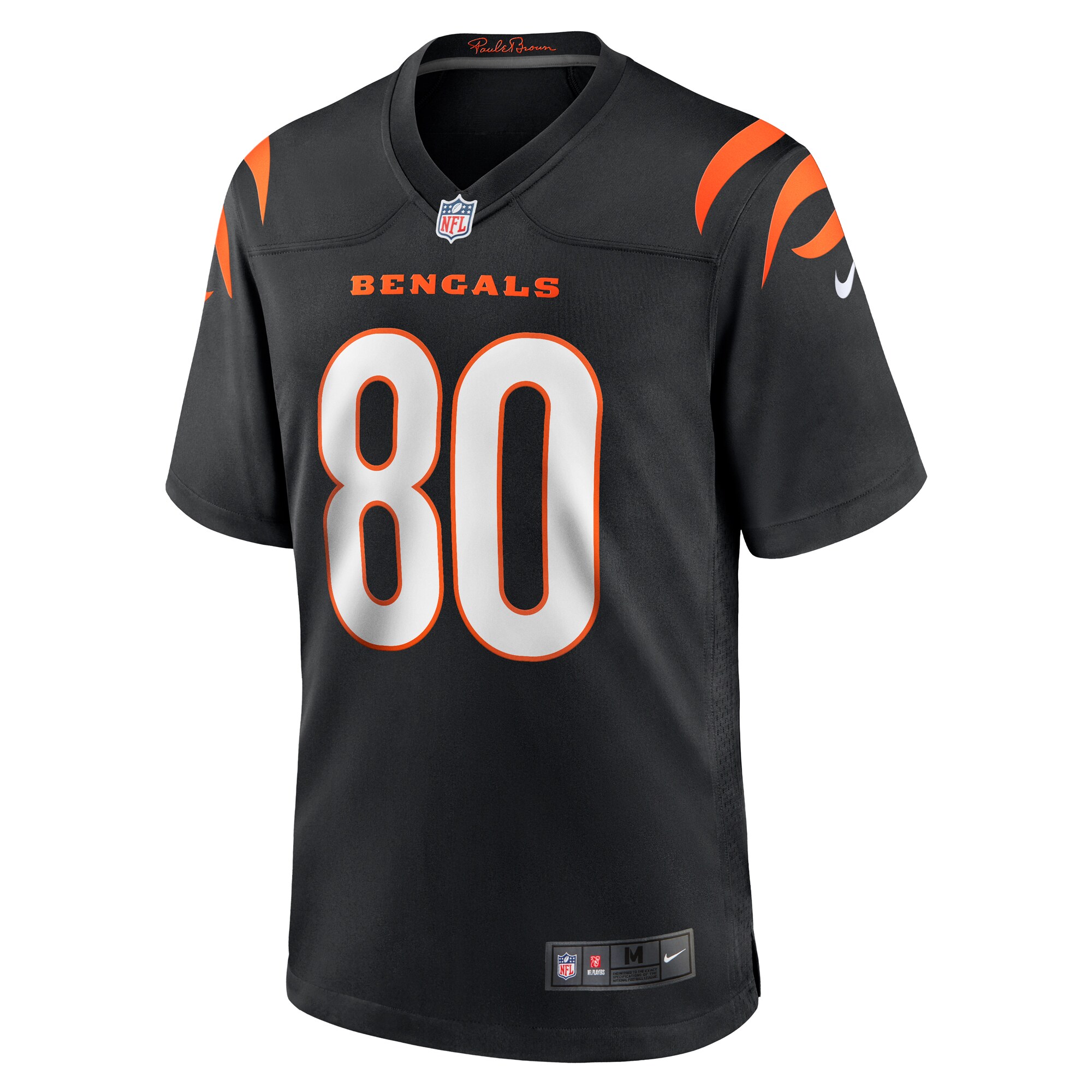 Andrei Iosivas Cincinnati Bengals  Team Game Jersey -  Black