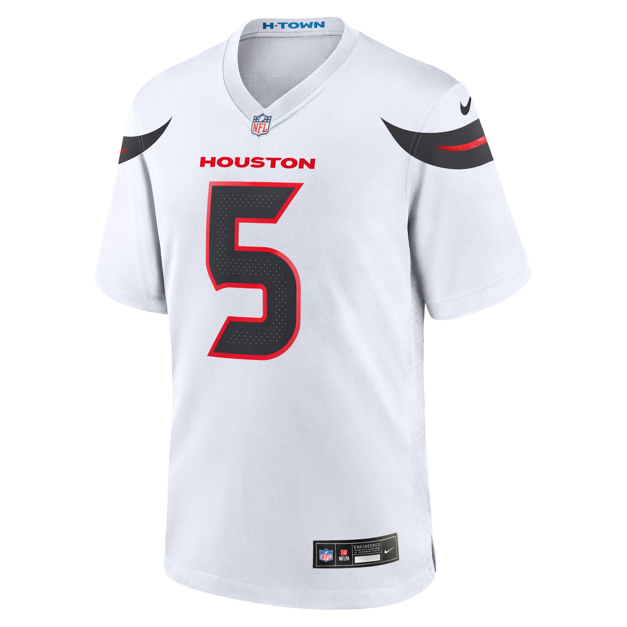 Jalen Pitre Houston Texans  Game Jersey - White