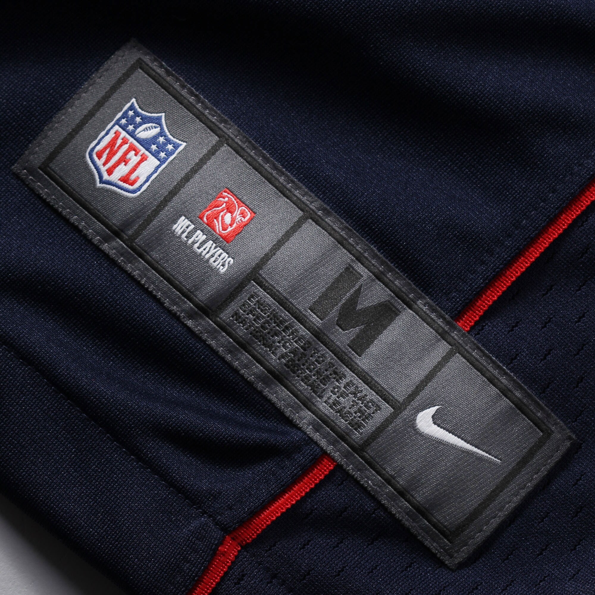 John Hannah New England Patriots  Retired Player Game Jersey - Navy Blue