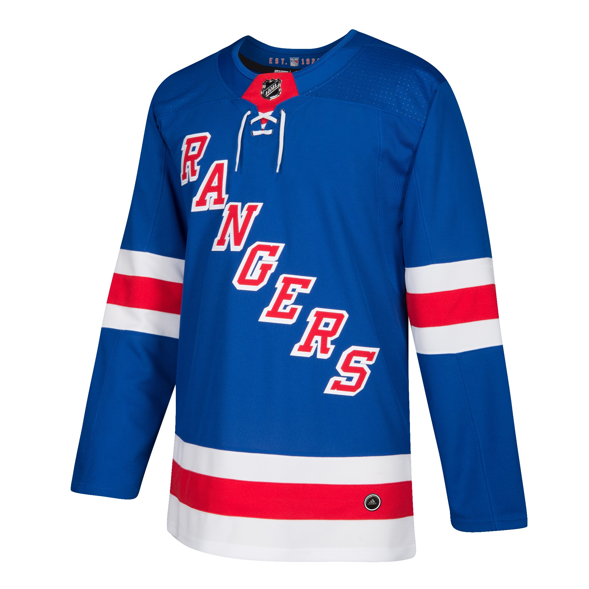 New York Rangers Adidas Home Authentic Blank Jersey - Royal