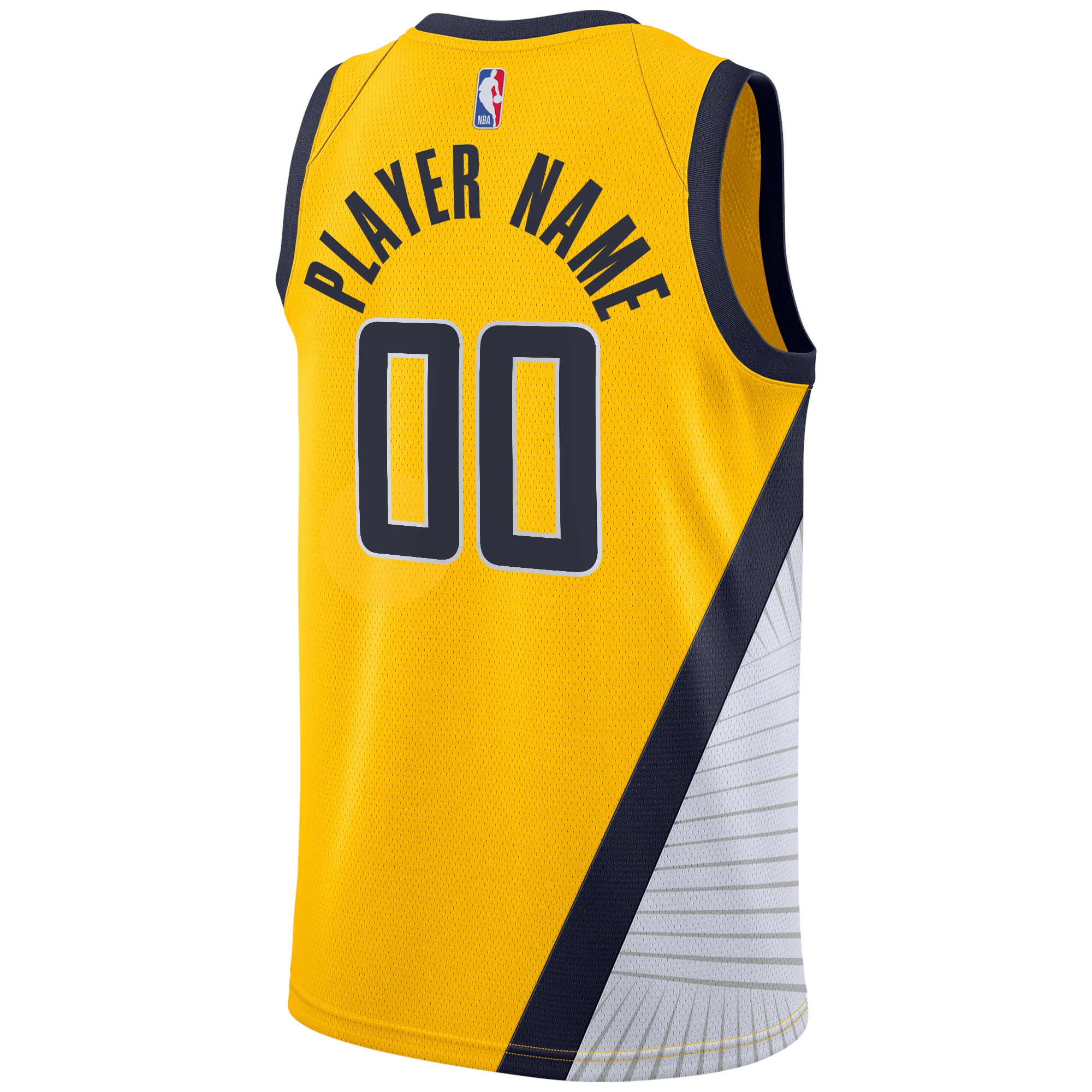 Indiana Pacers Jordan Brand Swingman Custom Jersey - Statement Edition - Gold