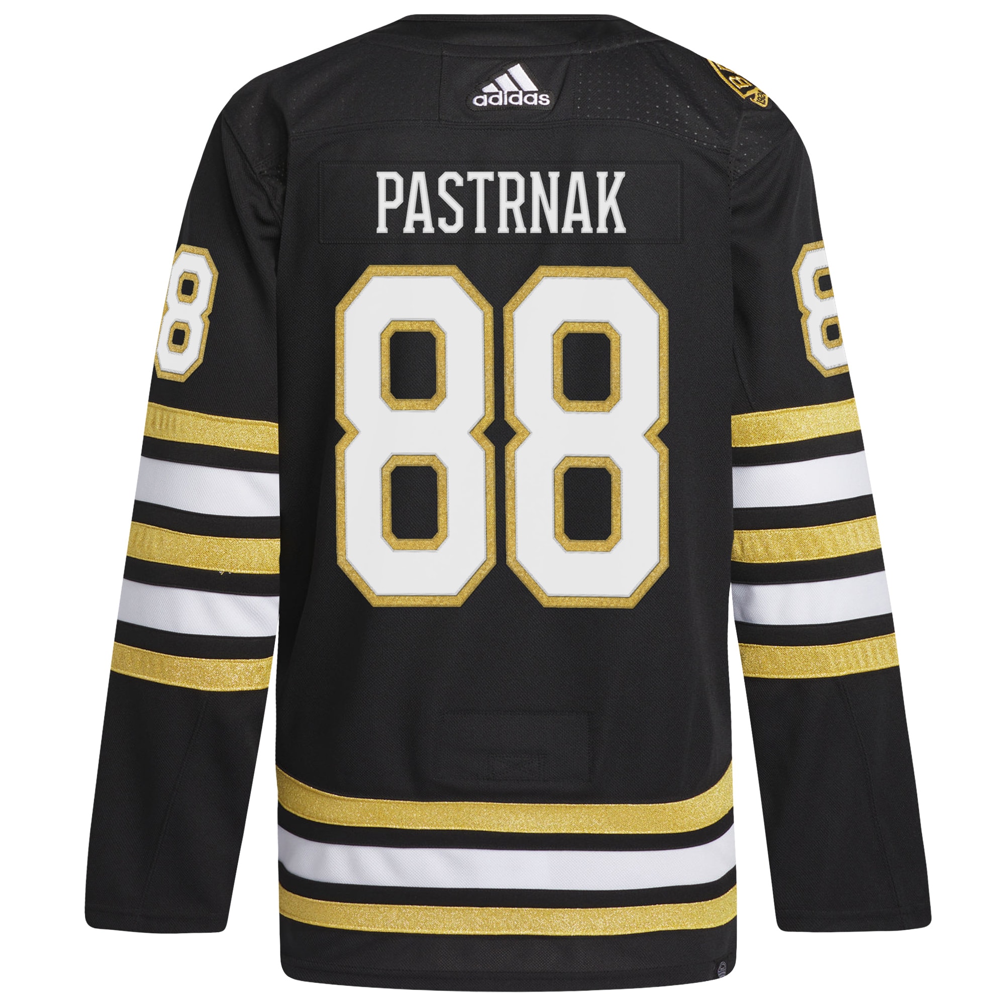 David Pastrnak Boston Bruins adidas  Primegreen 100th Anniversary Authentic Player Jersey - Black