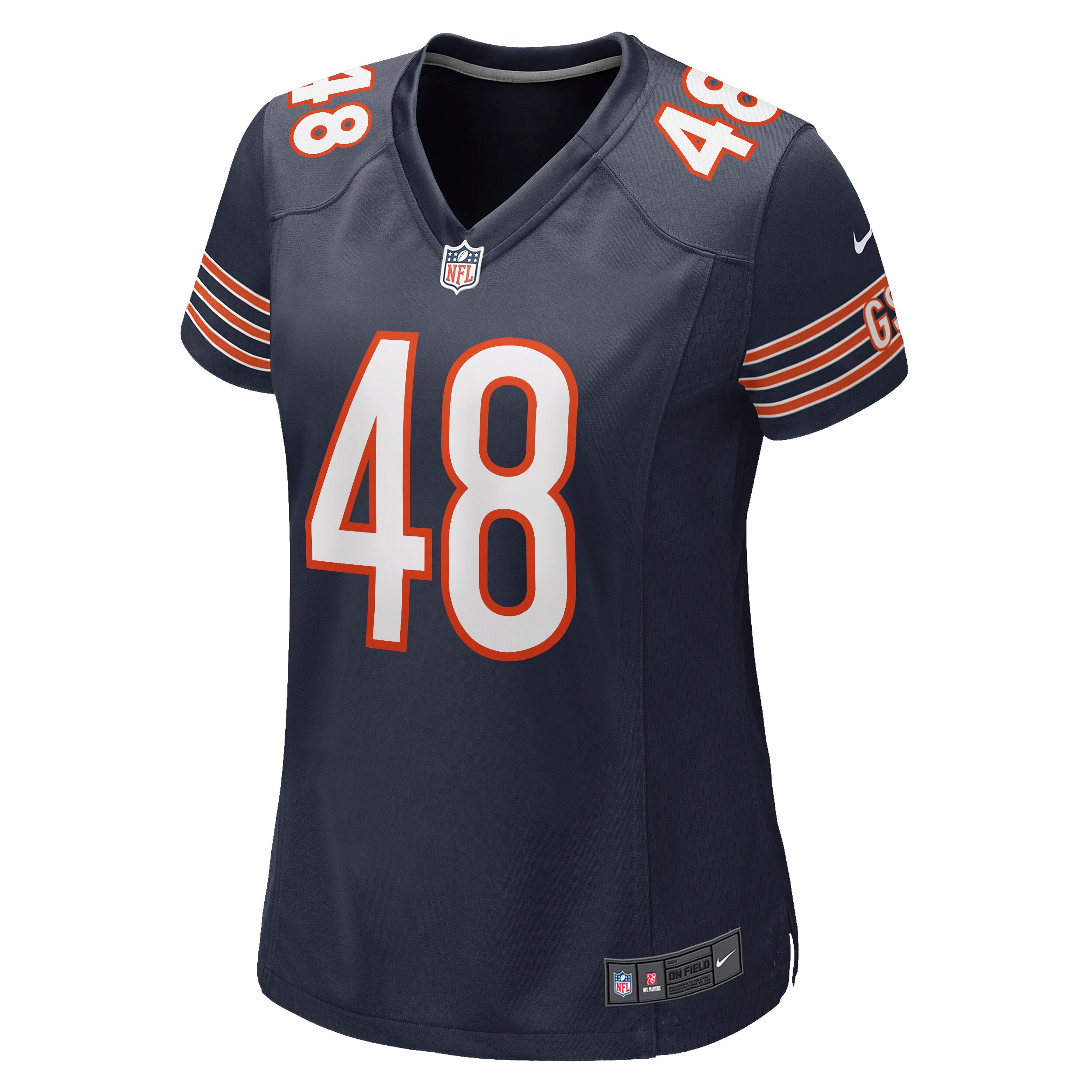 Patrick Scales Chicago Bears  Women's Game Jersey - Navy