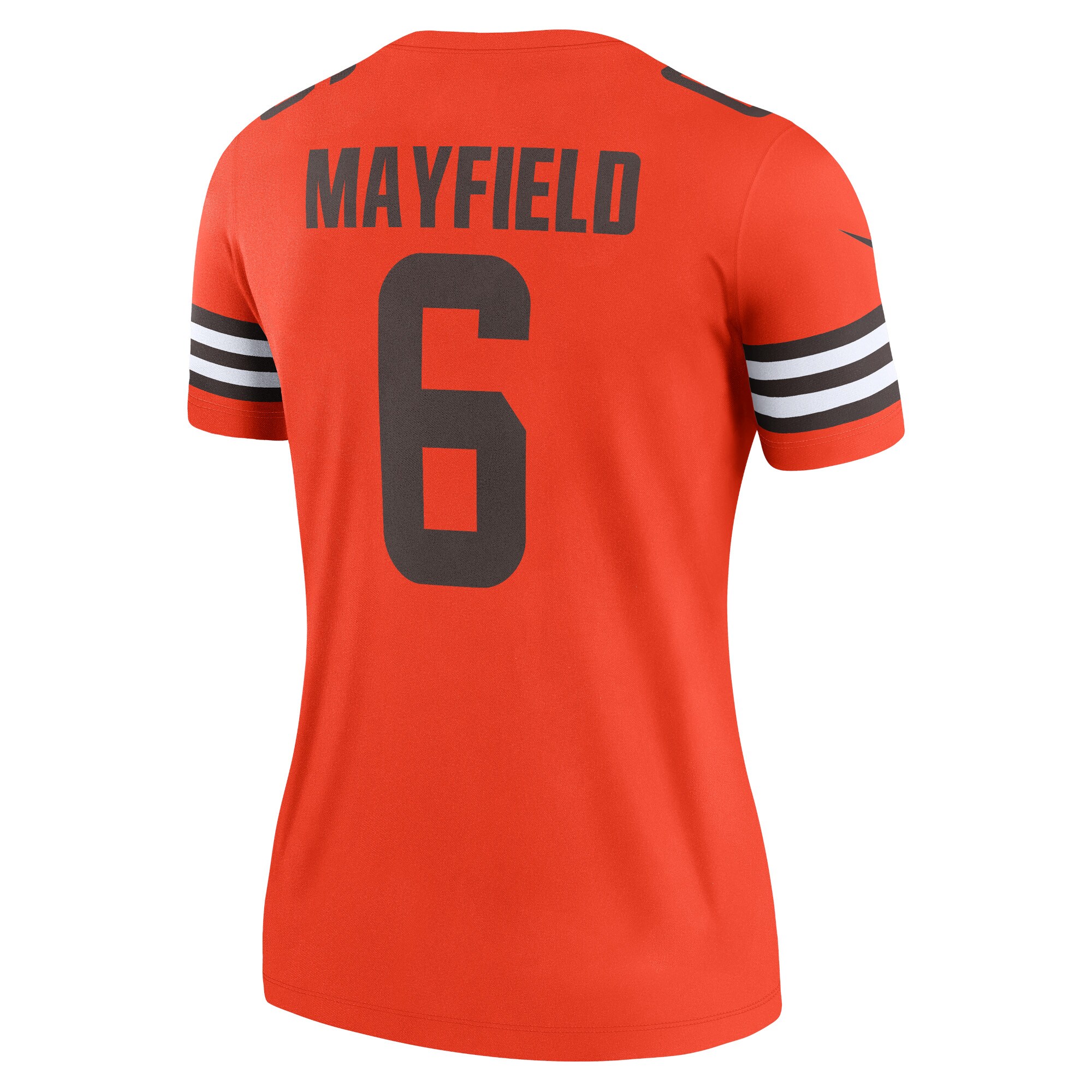 Baker Mayfield Cleveland Browns  Women's Inverted Legend Jersey - Orange