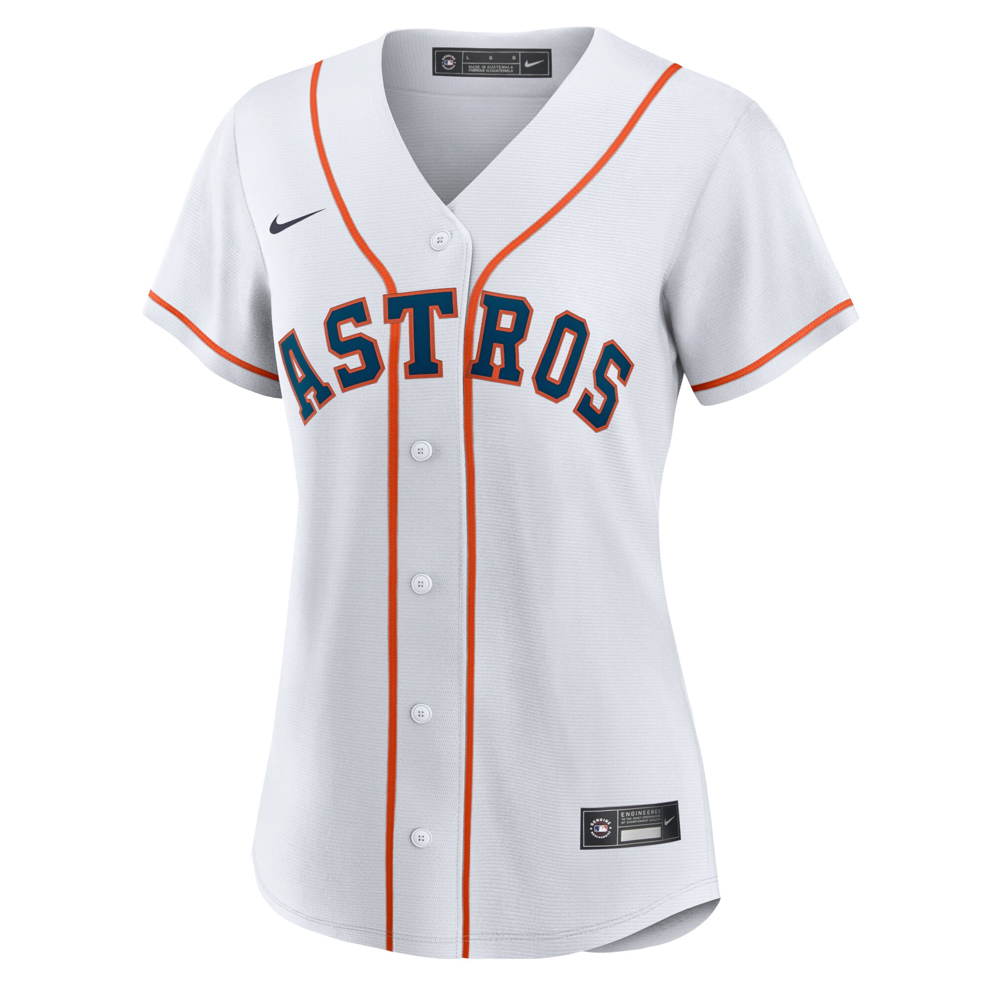 Jose Altuve Houston Astros  Women's Home Replica Player Jersey - White