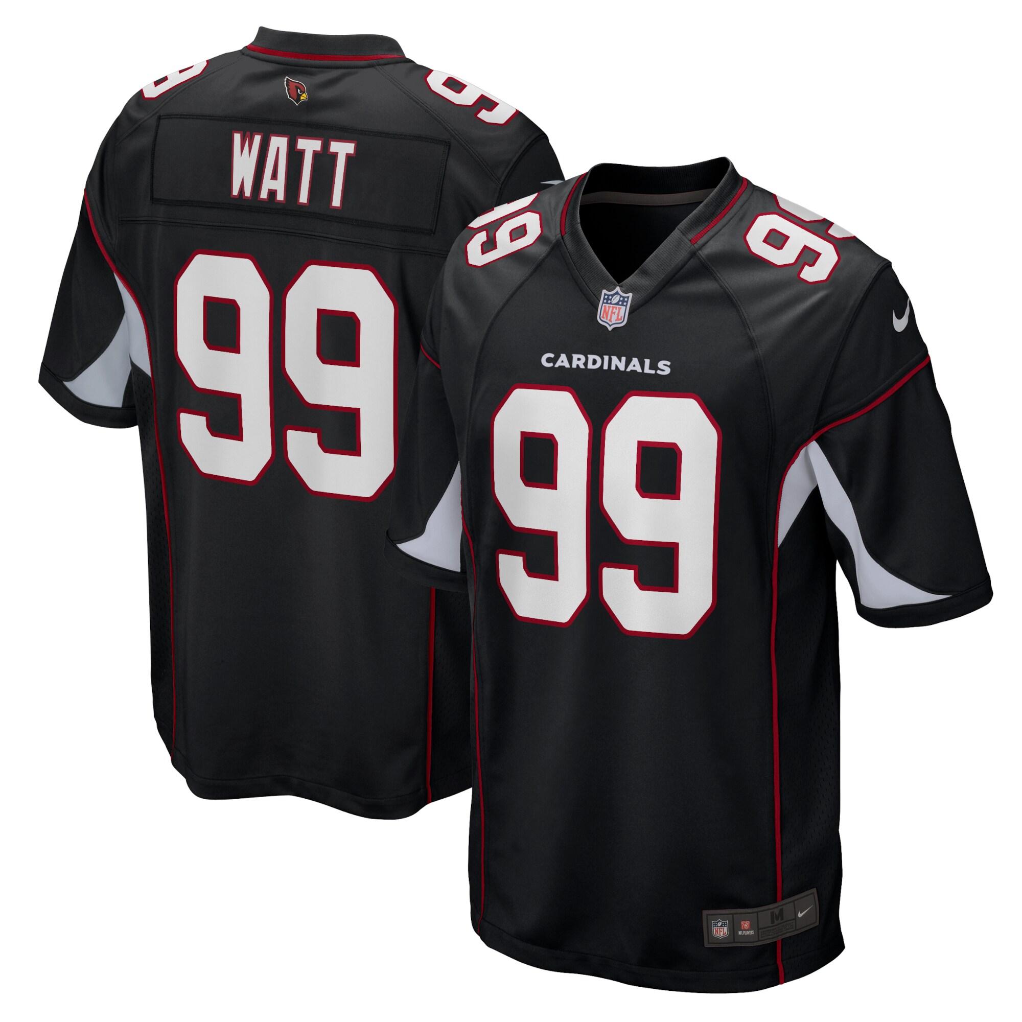 J.J. Watt Arizona Cardinals  Alternate Game Jersey - Black
