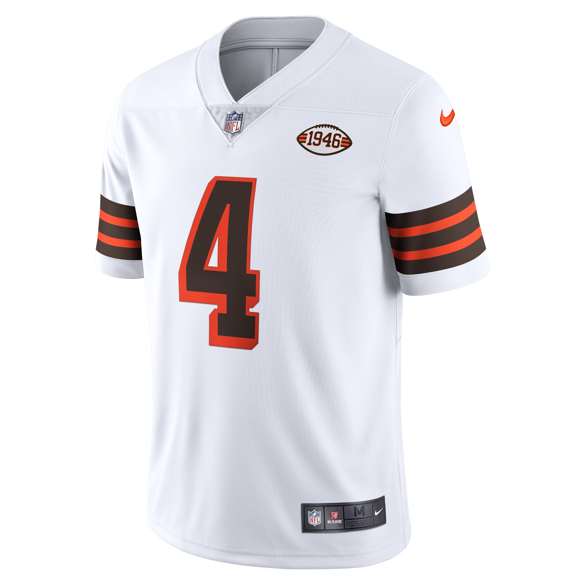 Deshaun Watson Cleveland Browns  2021 Alternate Vapor Limited Jersey - White
