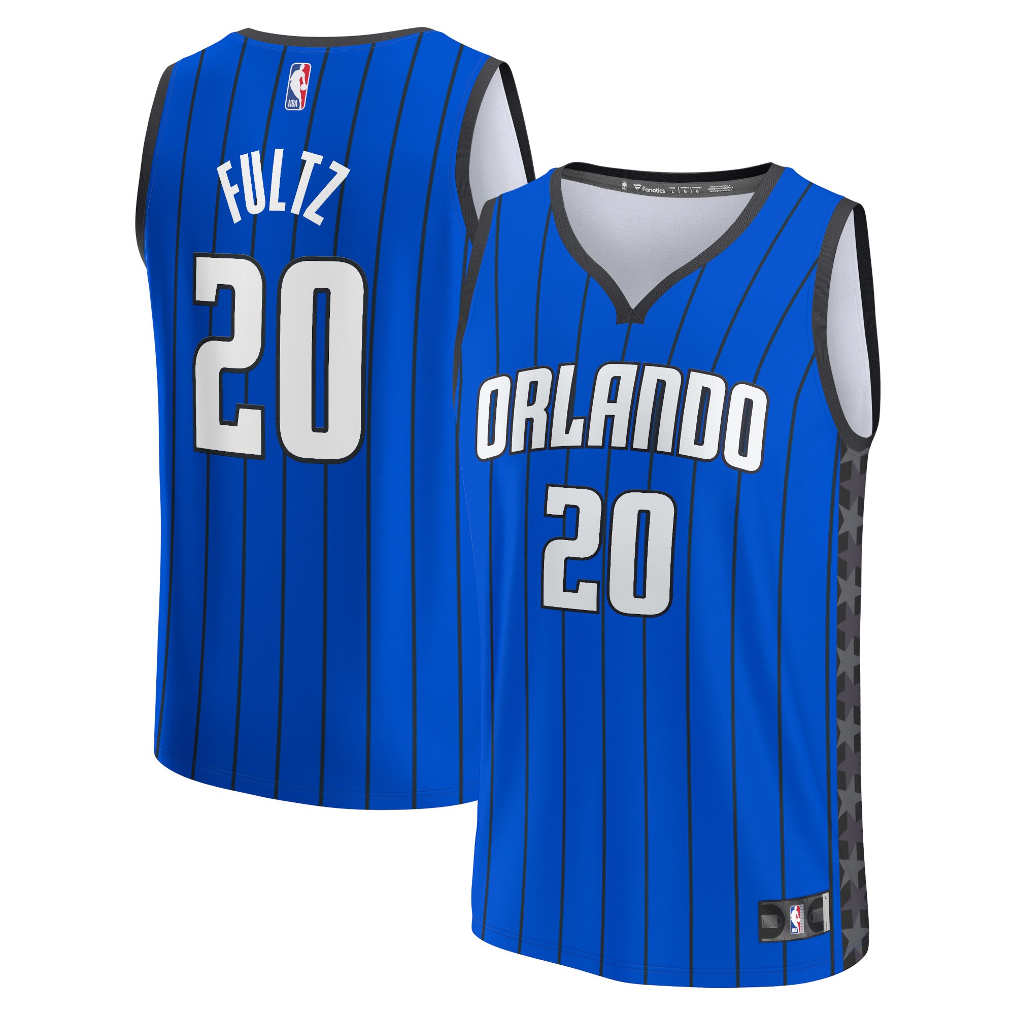 Markelle Fultz Orlando Magic Fanatics Fast Break Replica Player Jersey - Statement Edition - Blue
