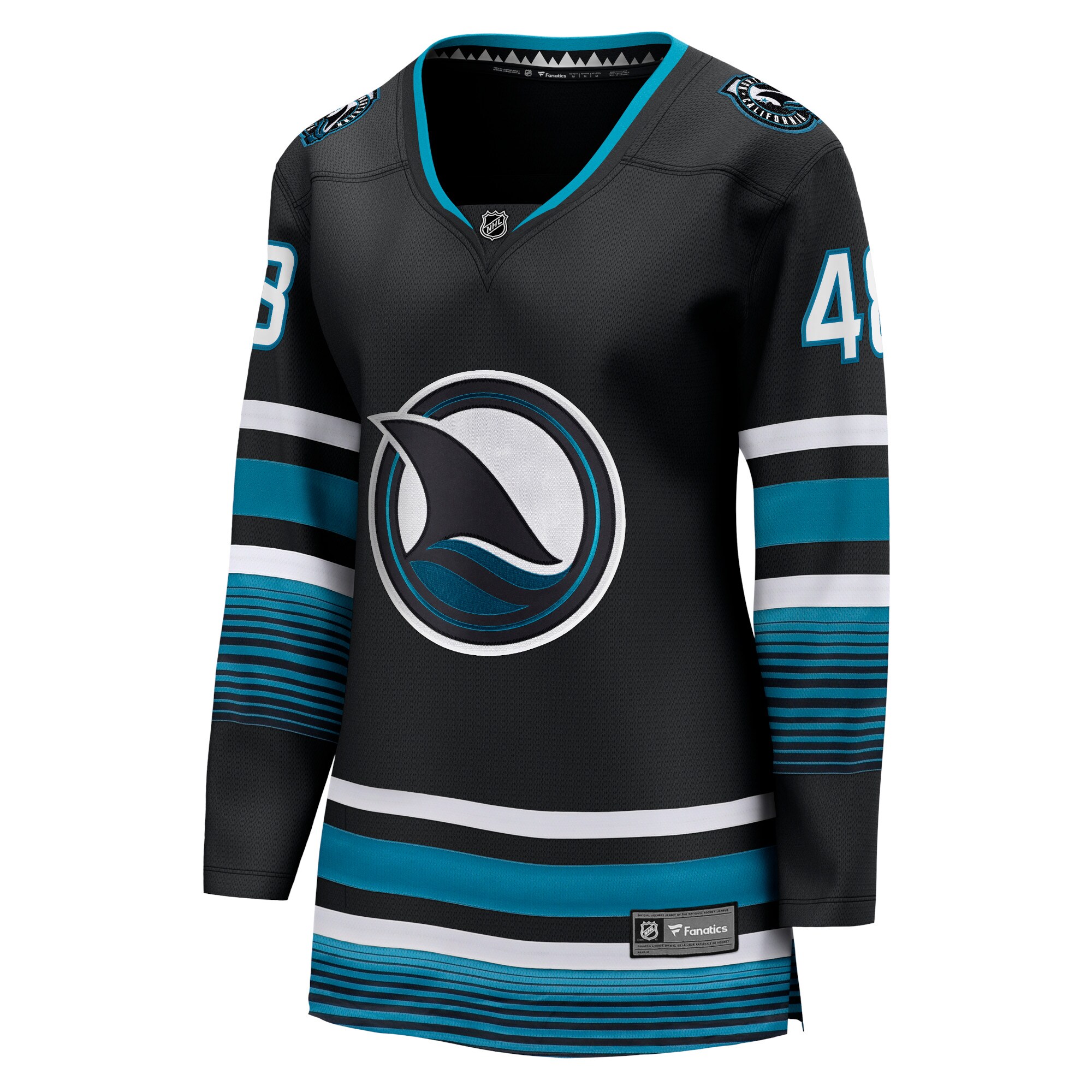 Tomas Hertl San Jose Sharks Fanatics Women's Alternate Premier Breakaway Player Jersey - Black