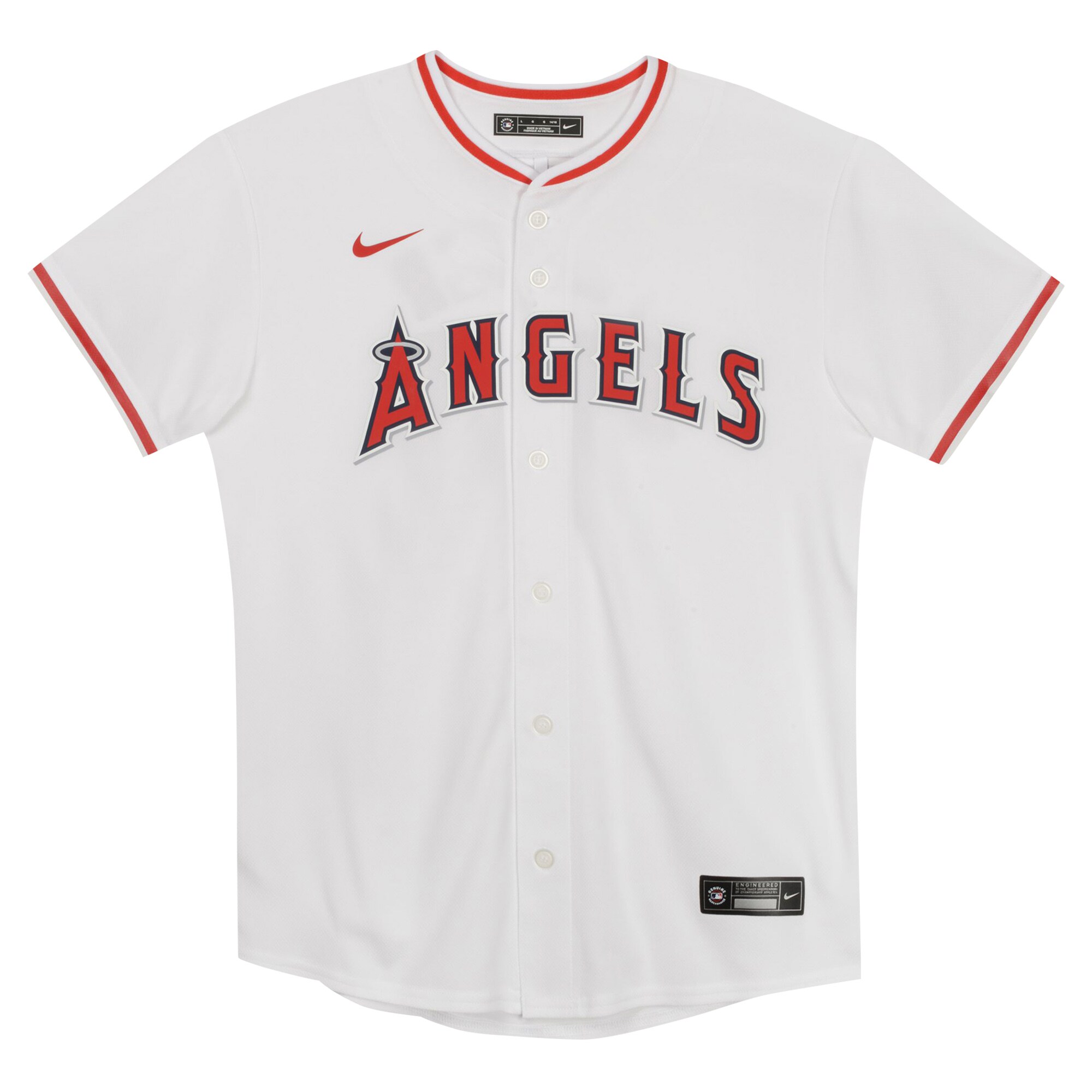 Mike Trout Los Angeles Angels  Preschool Home Game Jersey - White