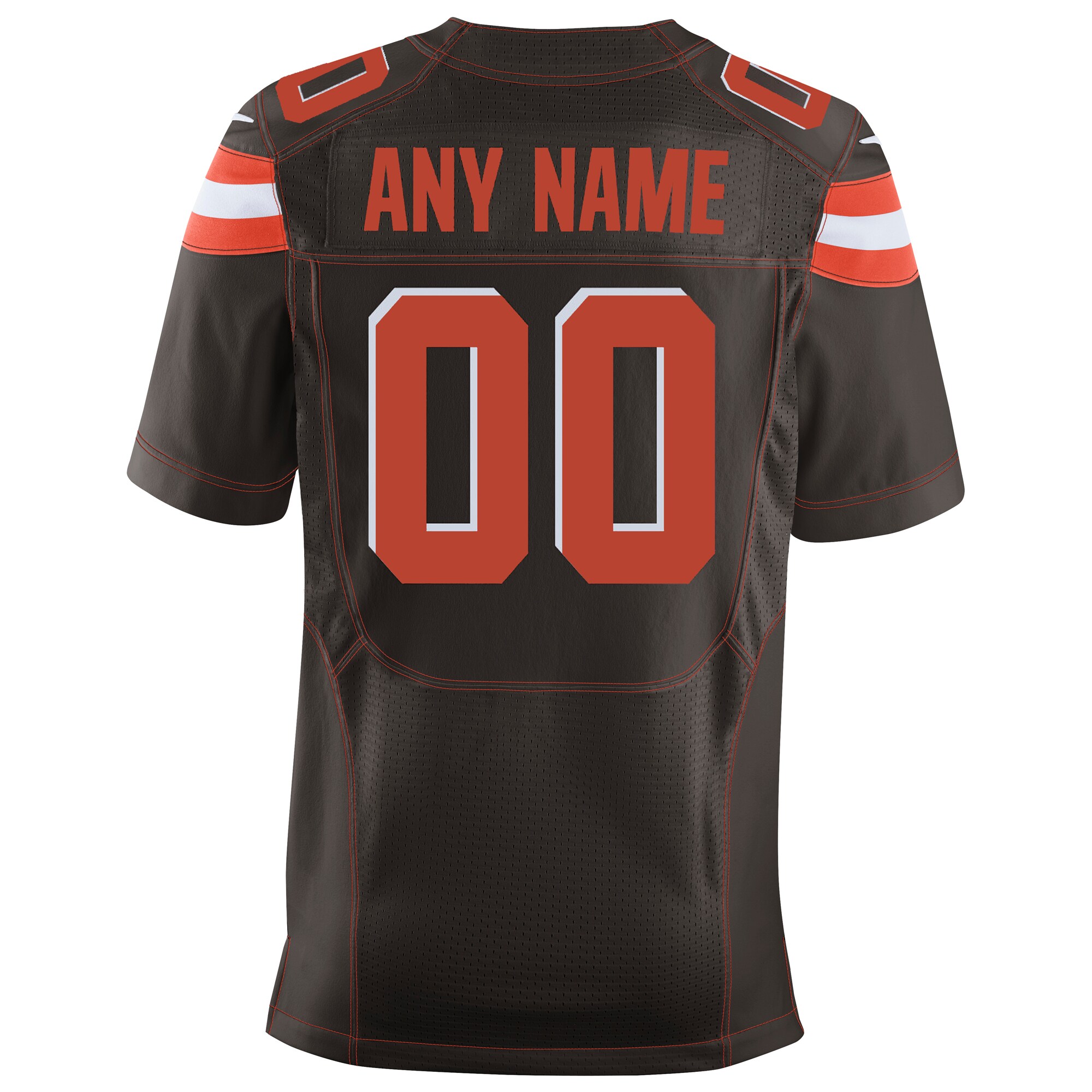 Cleveland Browns  Elite Custom Jersey - Brown