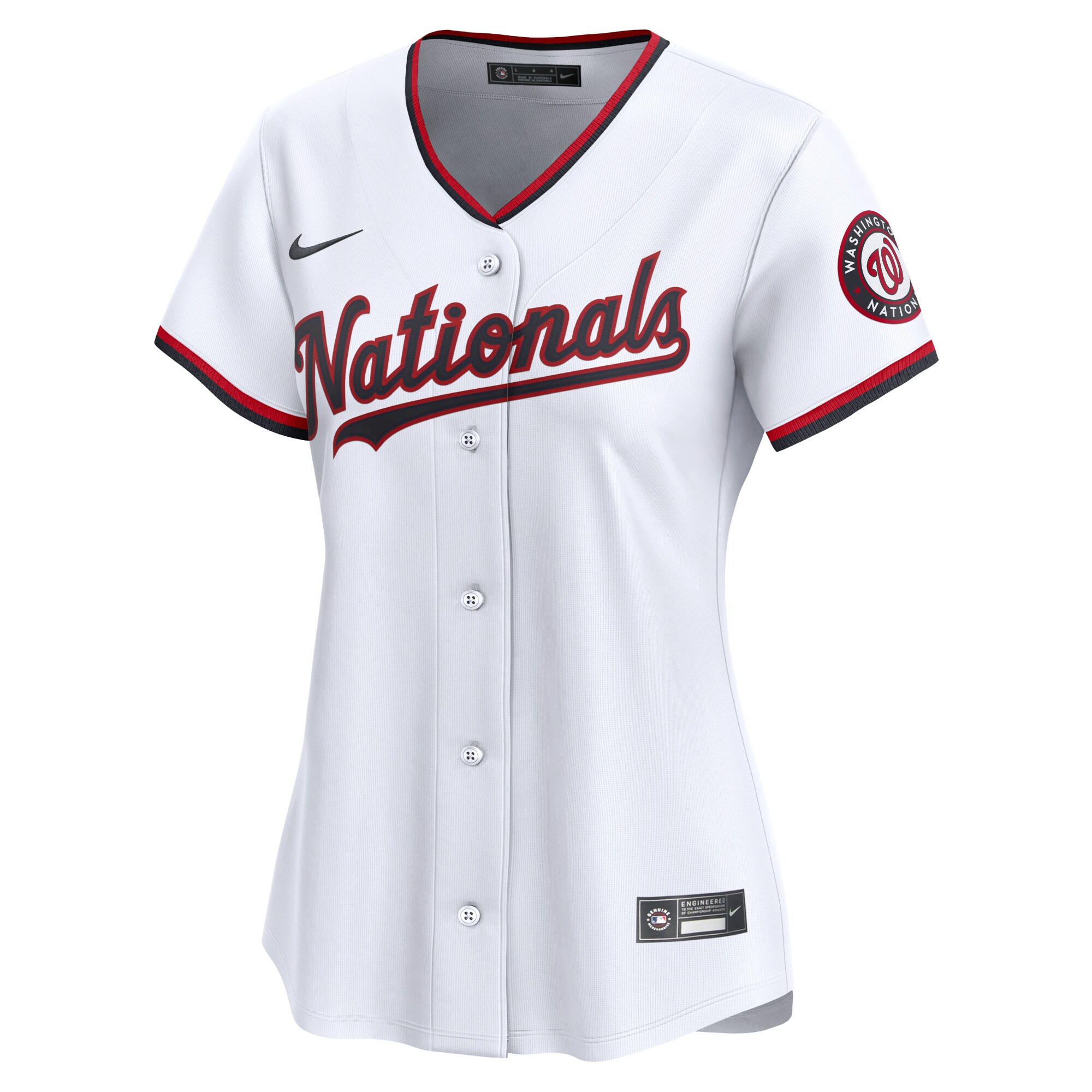 Washington Nationals  Women's 2024 Jackie Robinson Day Home Limited Jersey\u00c2\u00a0\u00e2\u20ac\u201c White