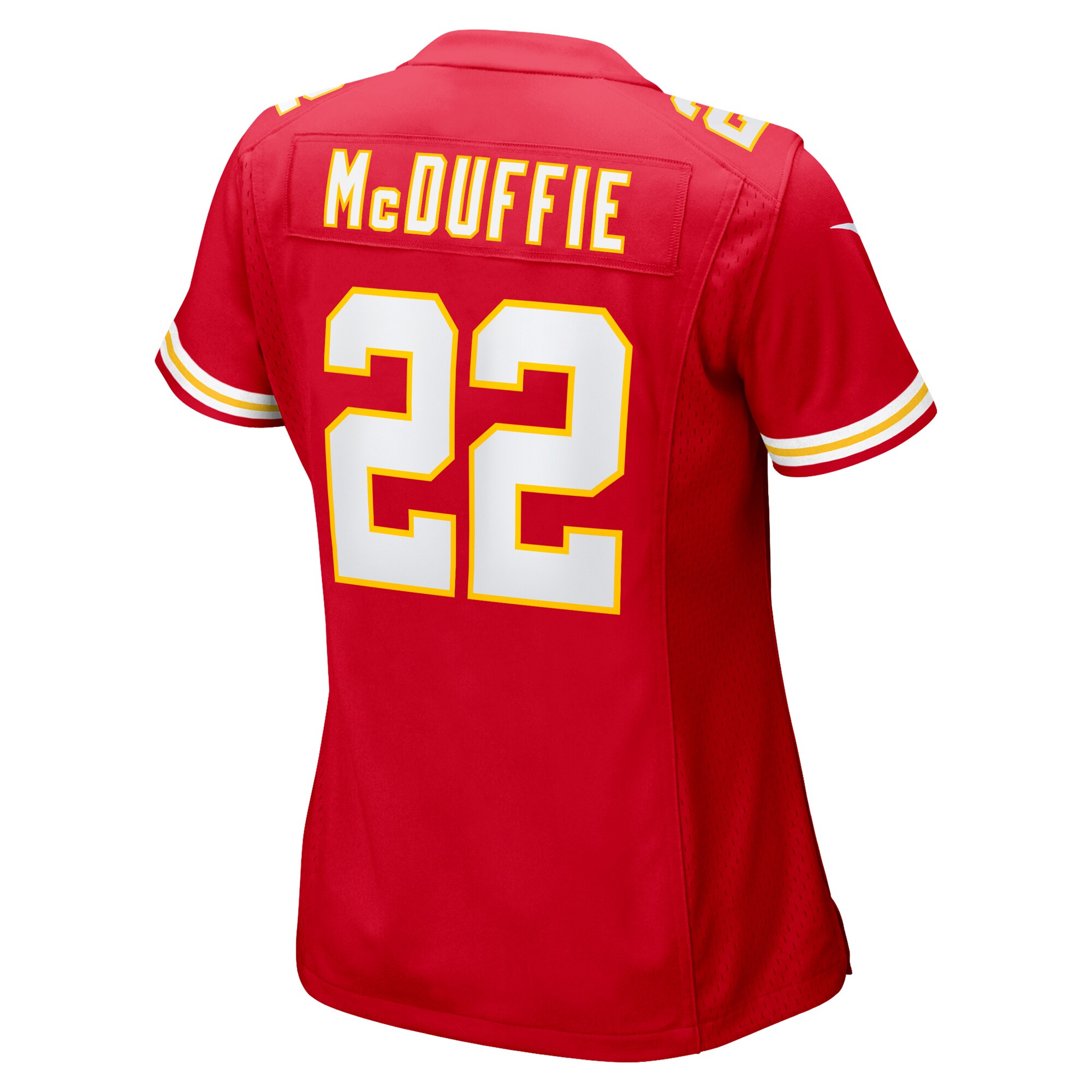 Trent McDuffie Kansas City Chiefs  Women's  Game Jersey -  Red