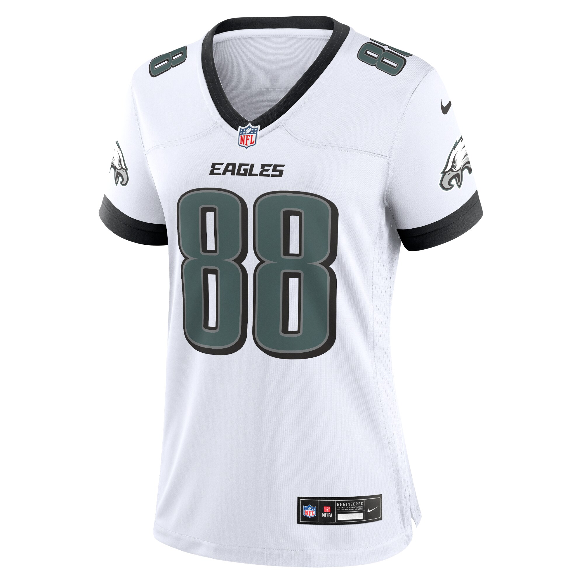 Dallas Goedert Philadelphia Eagles  White Game Jersey - White