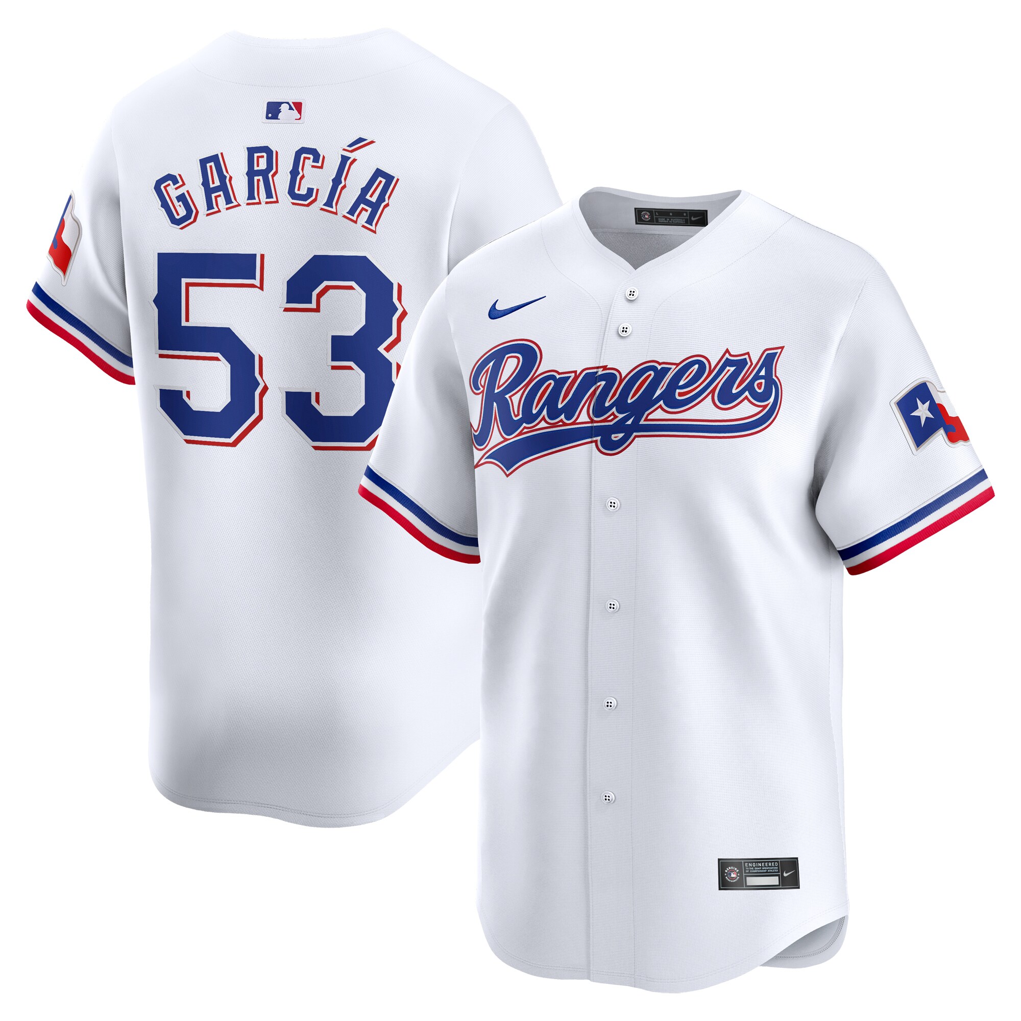 Adolis Garc\u00c3\u00ada Texas Rangers  Home Limited Jersey - White